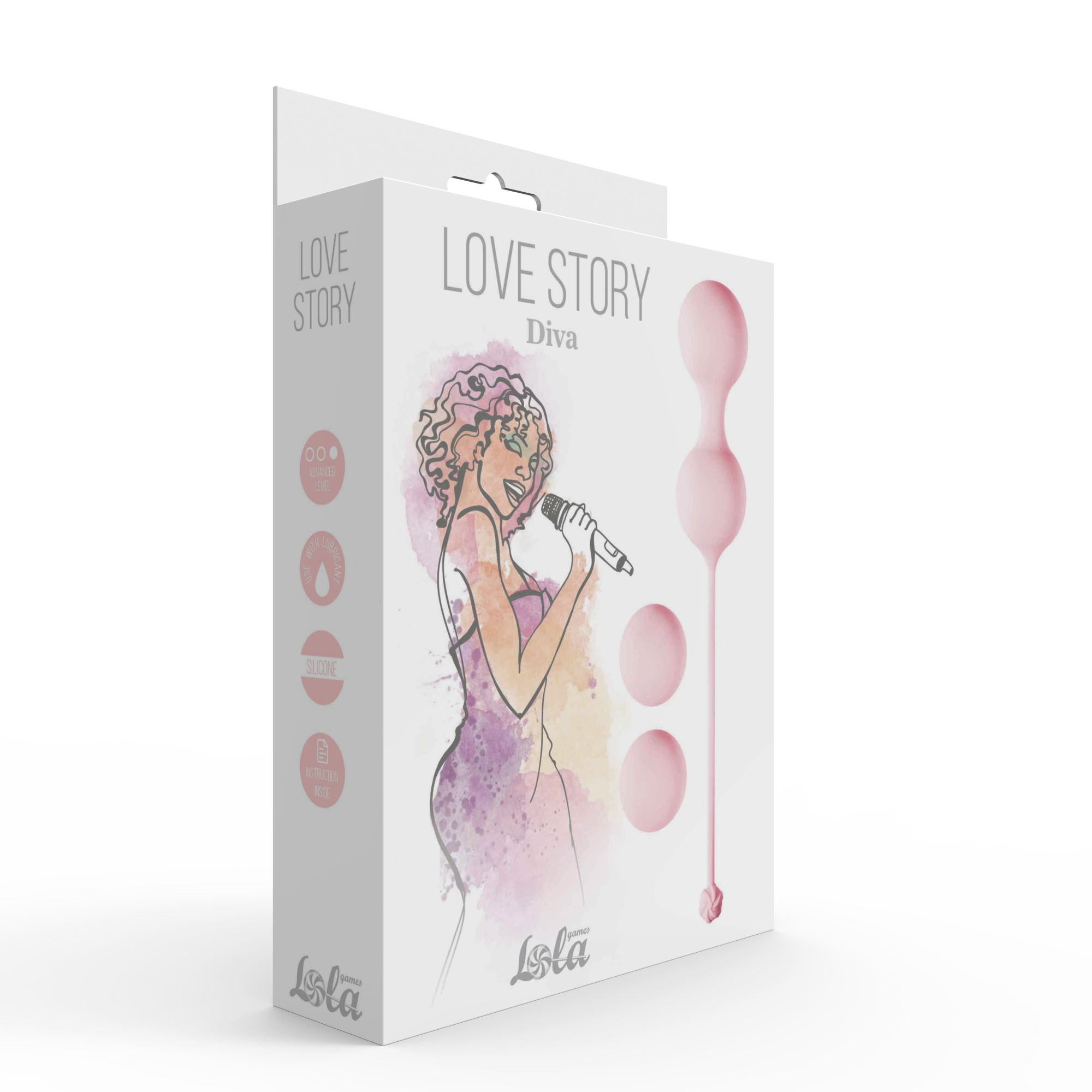 набор вагинальных шариков love story diva tea rose 3012-01lola в Перми
