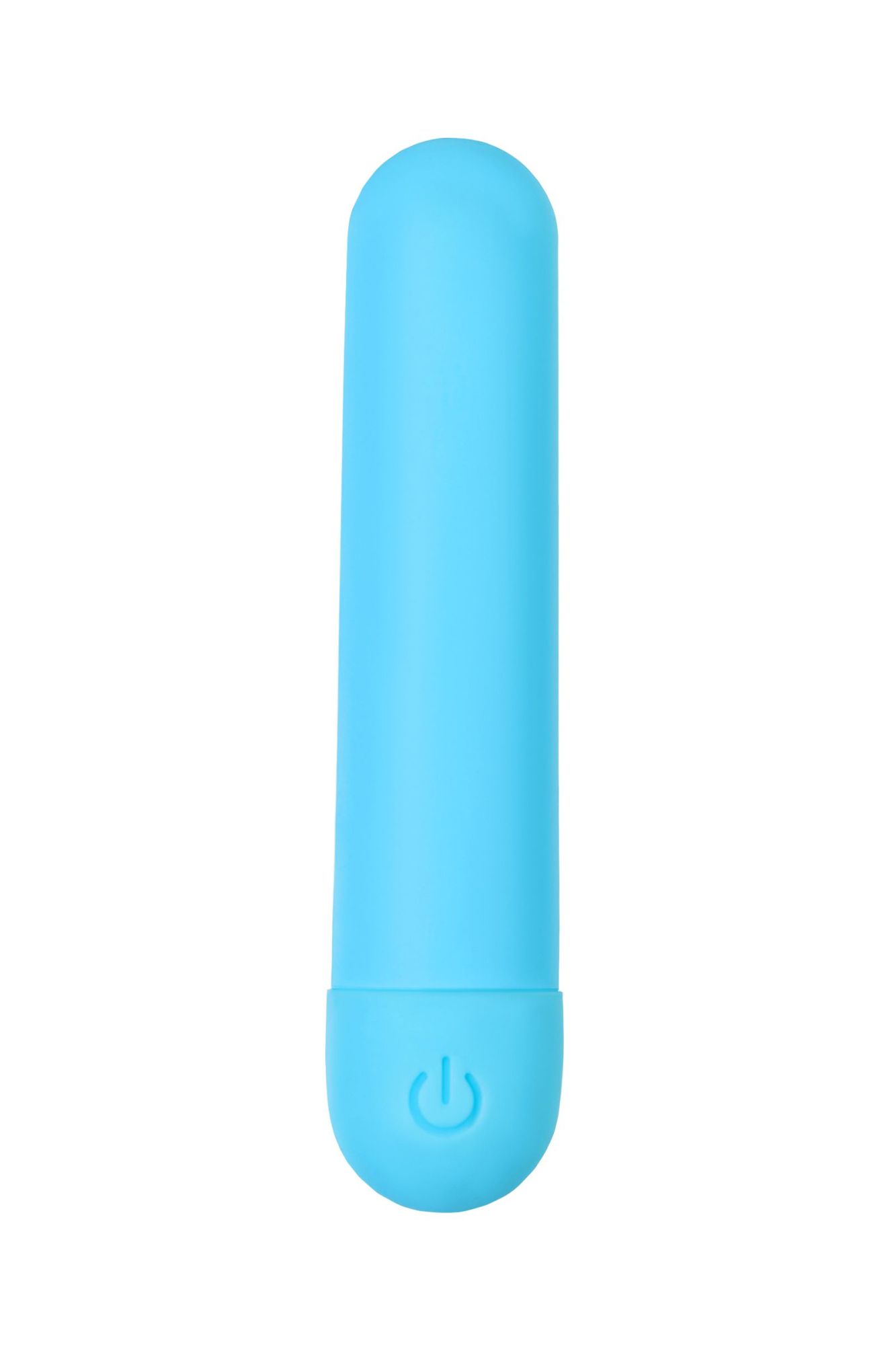 вибропуля a-toys murr, силикон, голубой, 10 см в Перми