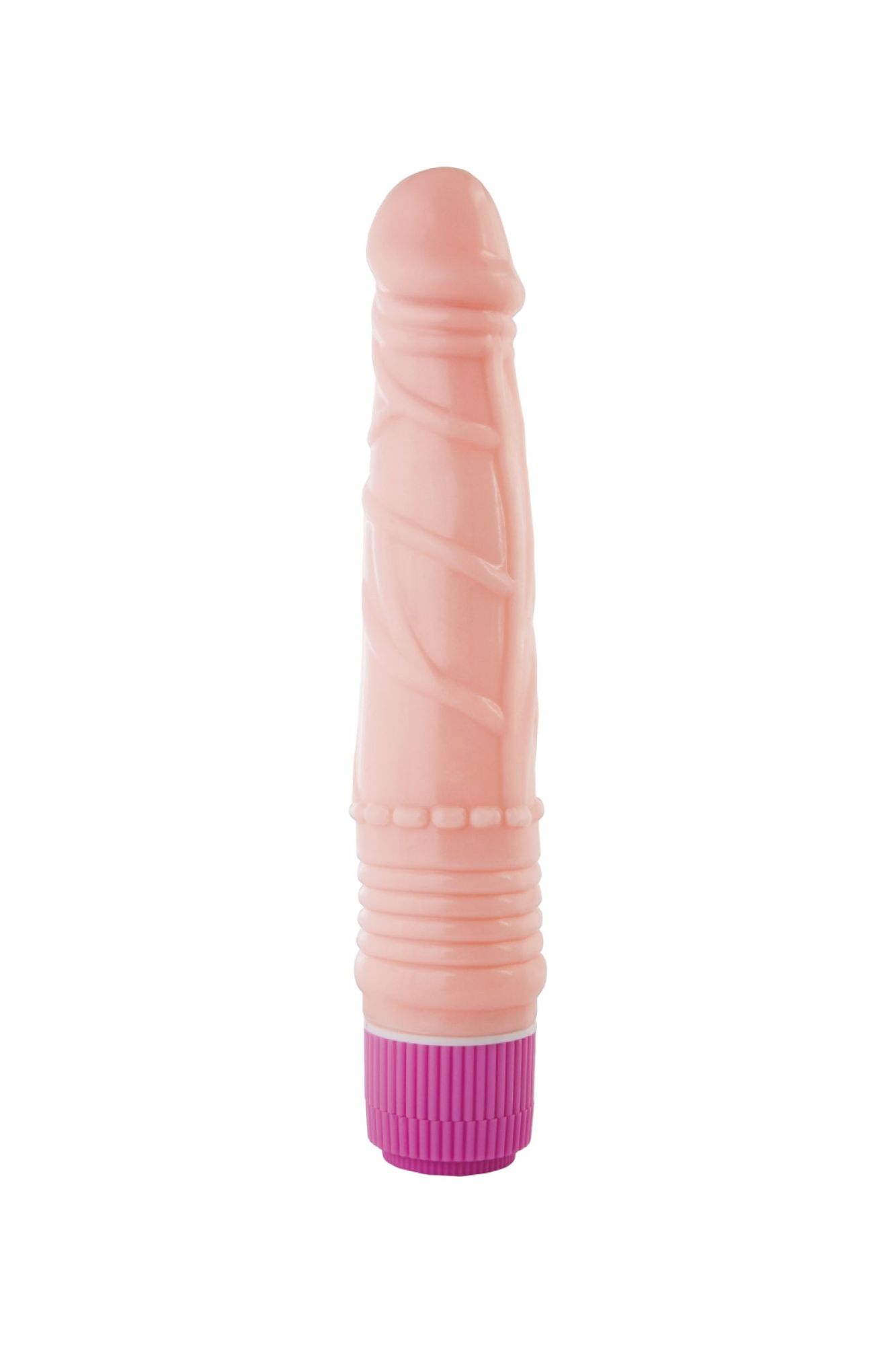 реалистичный вибратор toyfa a-toys ponk, pvc, телесный, 22 см в Перми