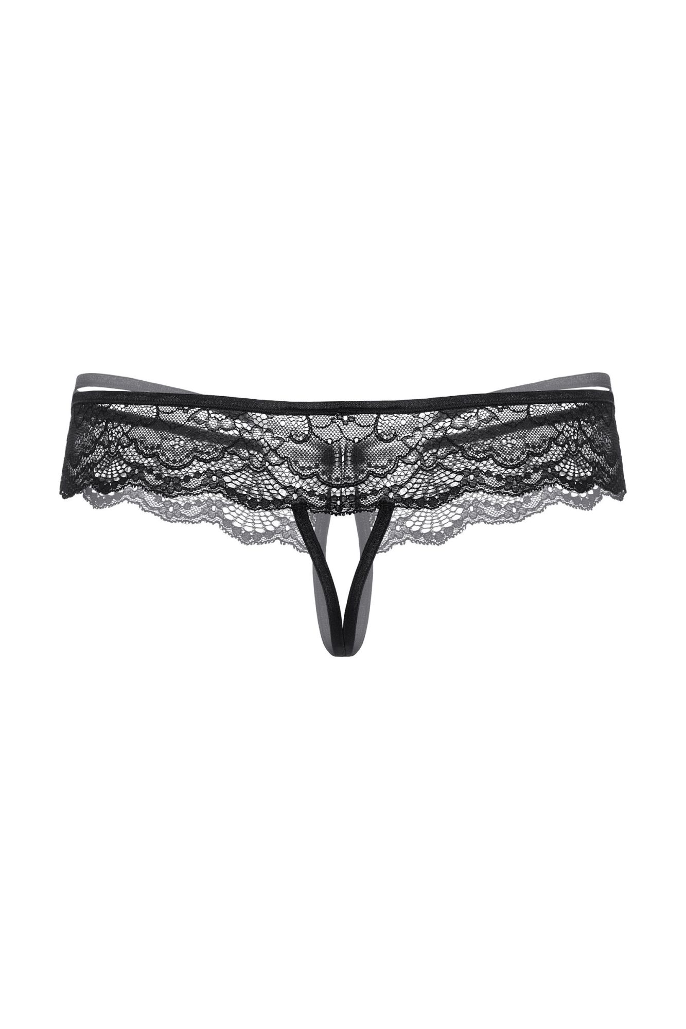 Эротическое стринги кружевные softline collection, черный, m/l в Перми