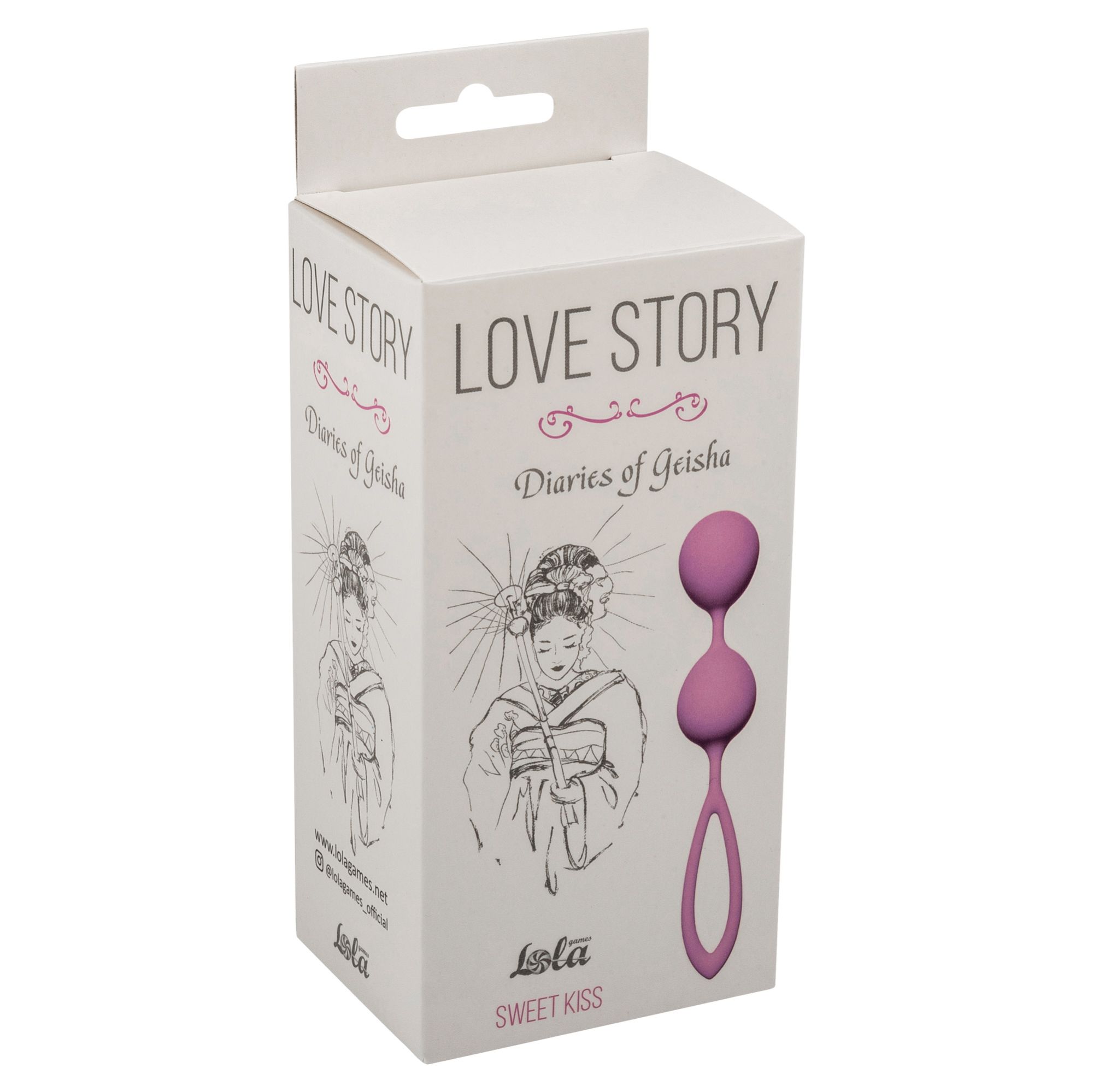 вагинальные шарики love story diaries of a geisha sweet kiss 3005-01lola в Перми