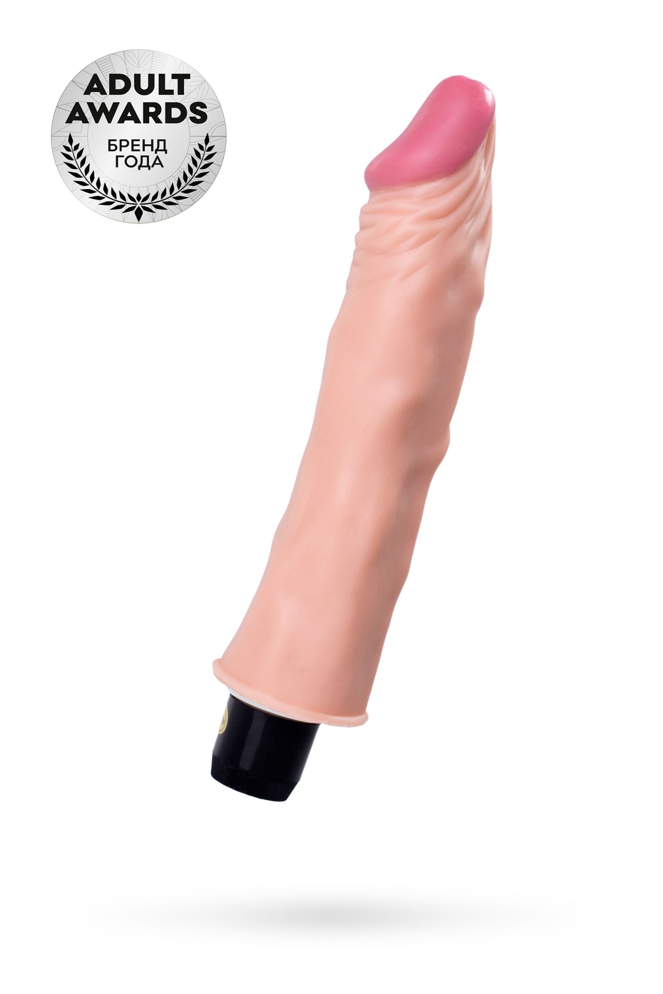 реалистичный вибратор toyfa  a-toys, pvc, телесный, 21 см в Перми
