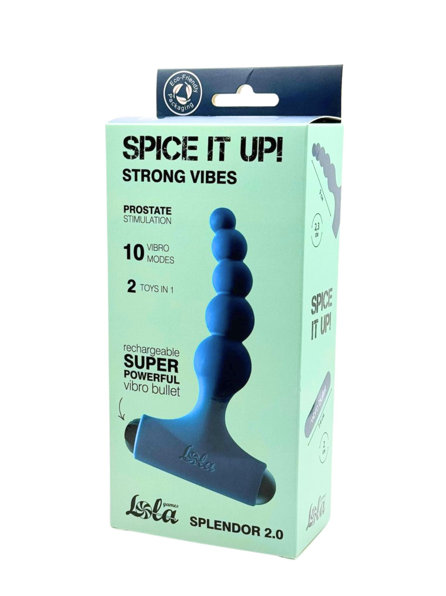 анальная пробка с перезаряжаемой вибропулей spice it up splendor 2.0 8017-05lola в Перми