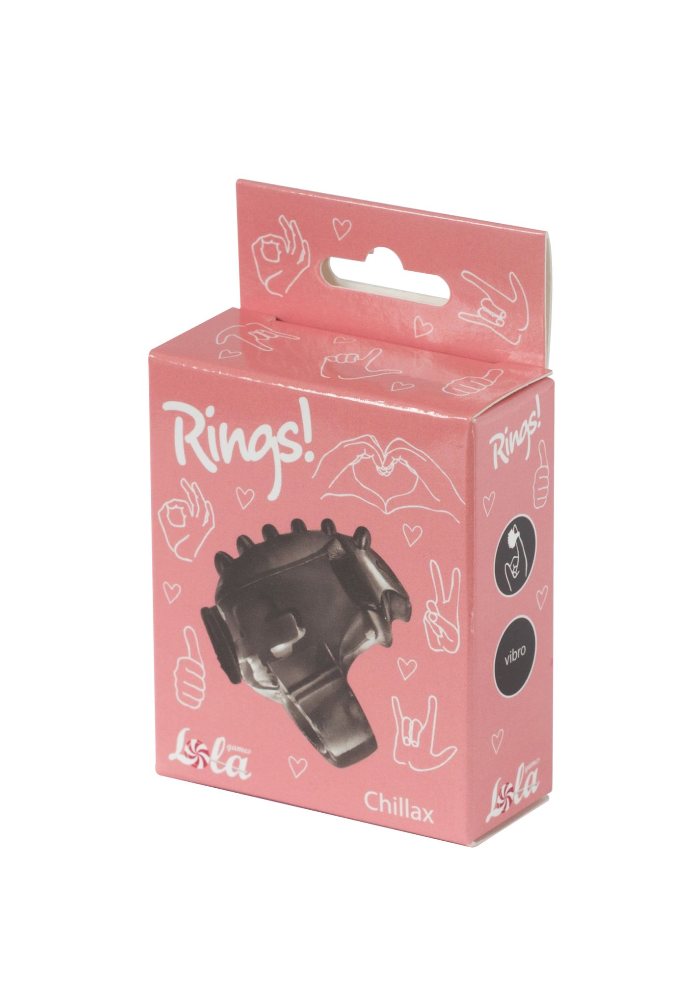 насадка на палец rings chillax black 0117-01lola в Перми