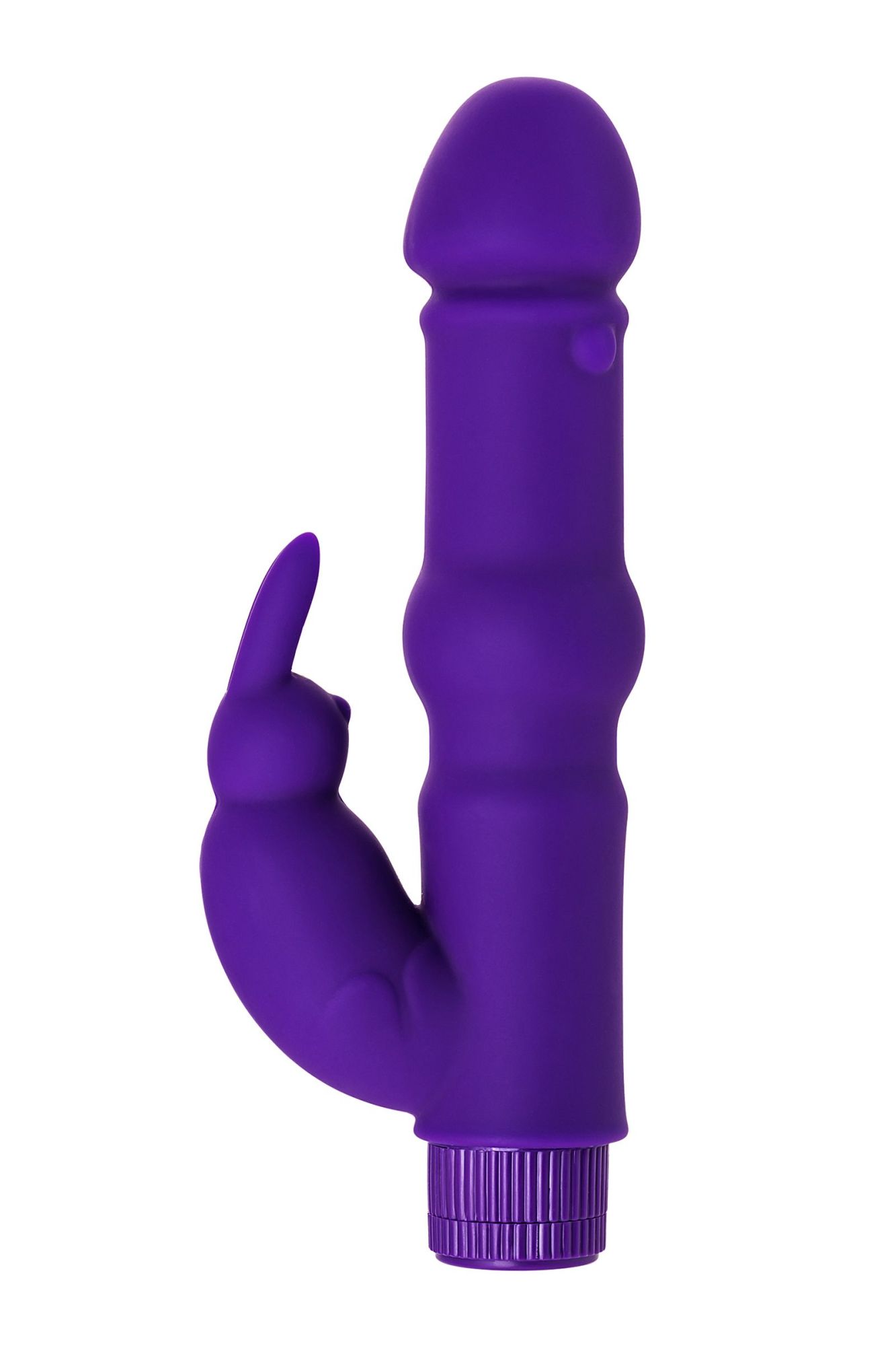 нереалистичный вибратор toyfa a-toys, силикон, фиолетовый, 18 см в Перми