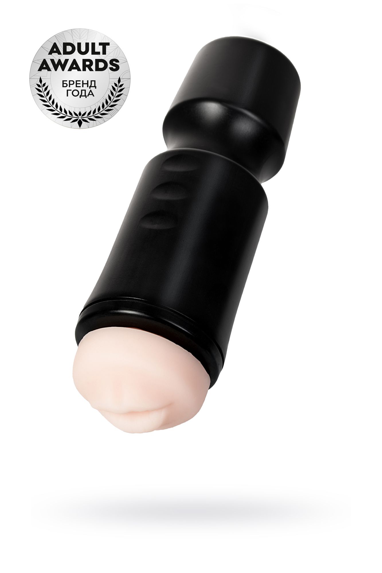 мастурбатор toyfa a-toys denna, рот, tpe, черный, 24 см, 7,6 см в Перми