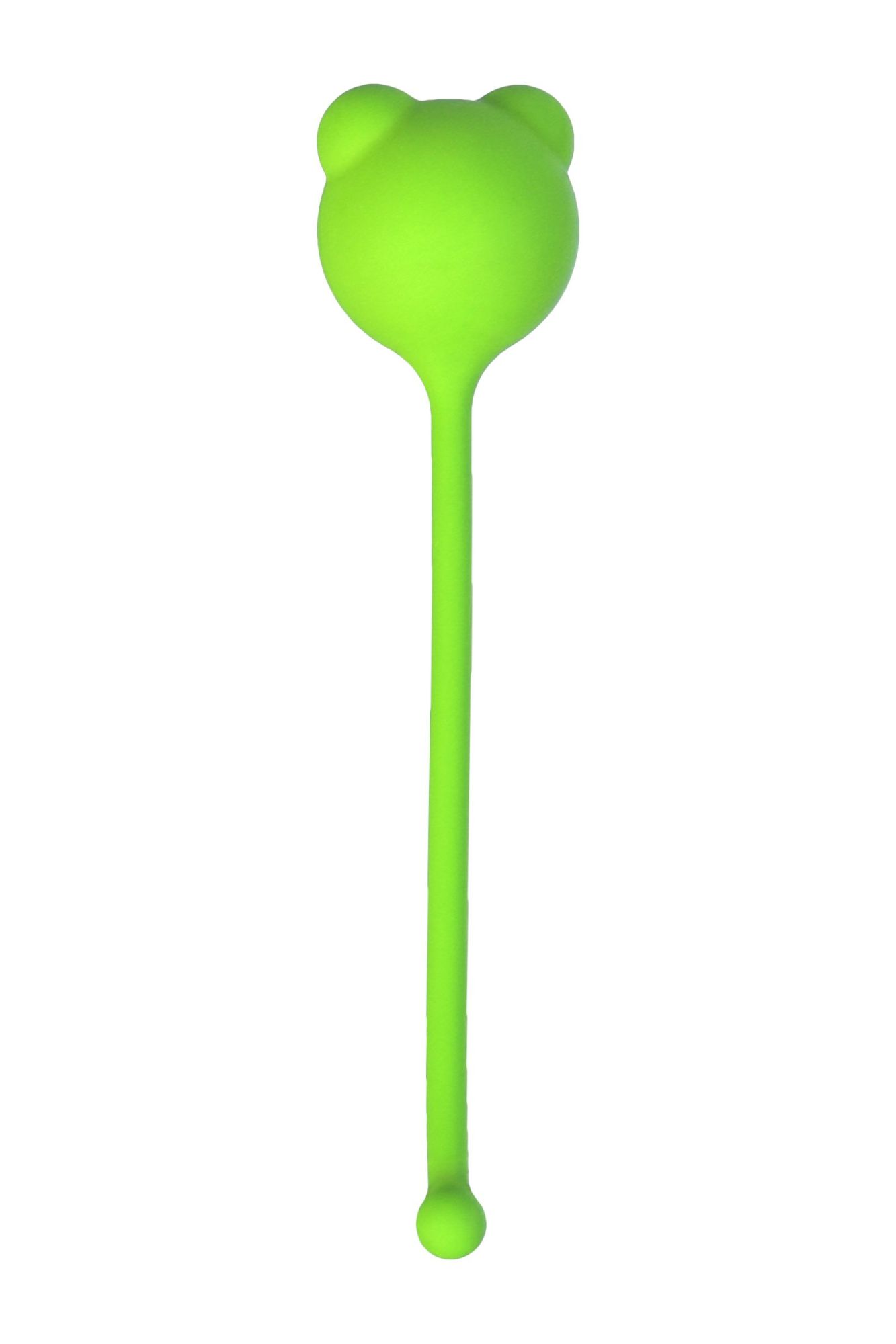 вагинальный шарик a-toys by toyfa tigo, силикон, зеленый, 12,4 см ø 2,7 см в Перми