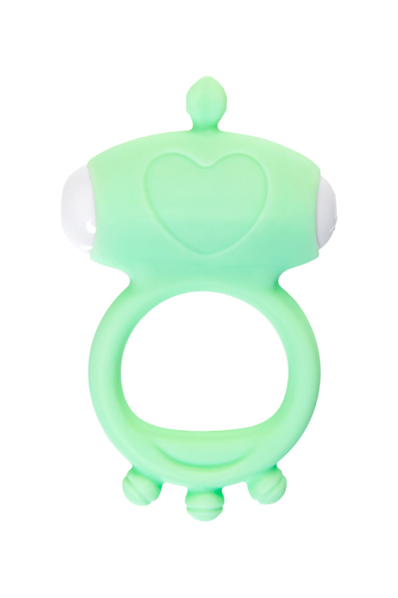 виброкольцо на пенис a-toys by toyfa fowd, силикон, зеленое, ø 2,6 см в Перми