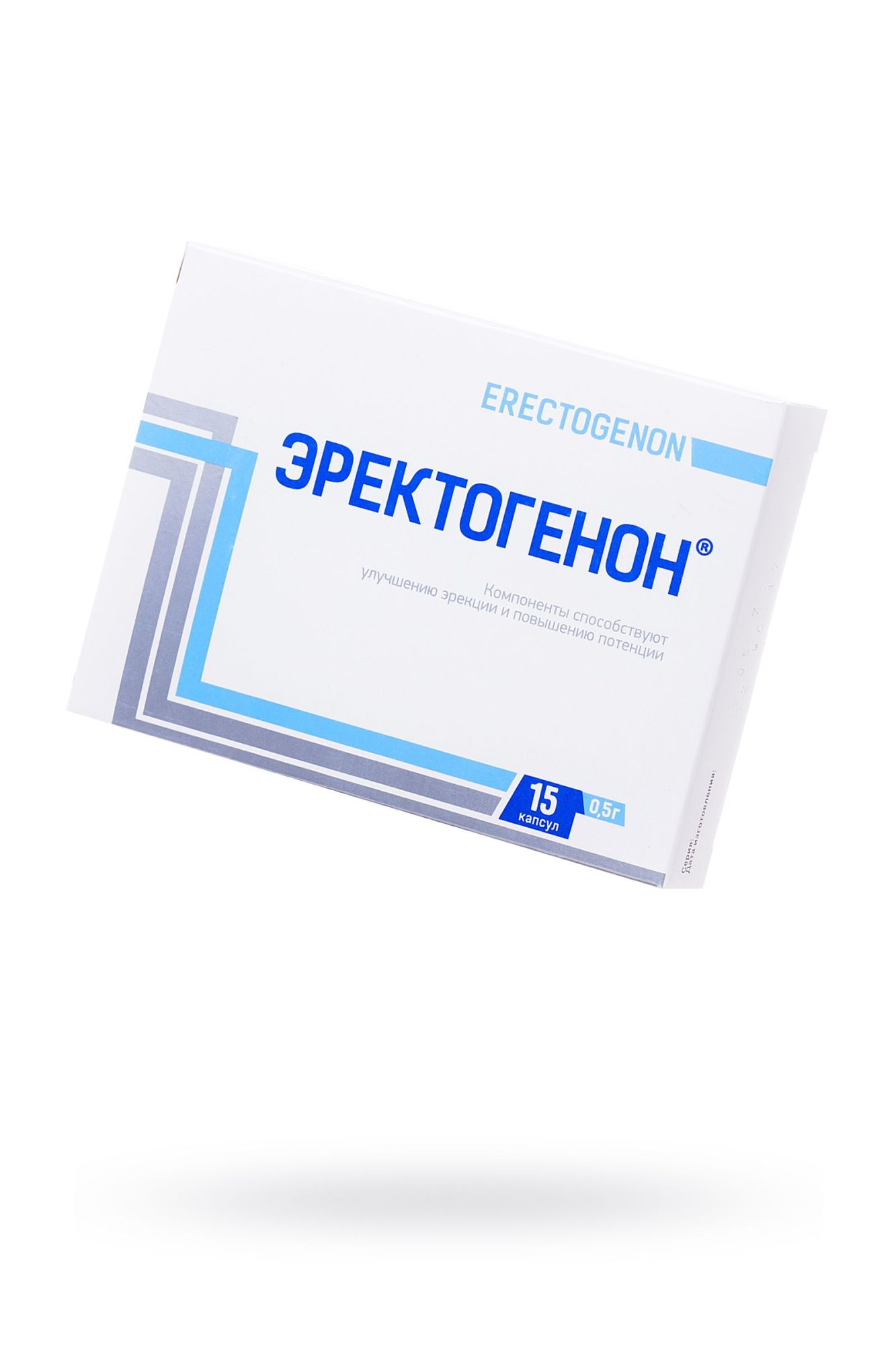 капсулы для мужчин «эректогенон»,15 капсул в Перми
