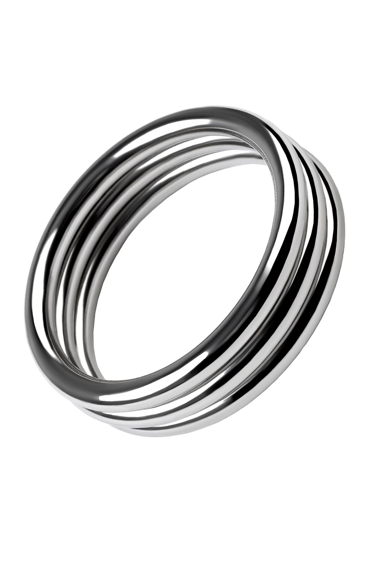 кольцо на пенис toyfa metal, серебряное, ø 4,8 см в Перми
