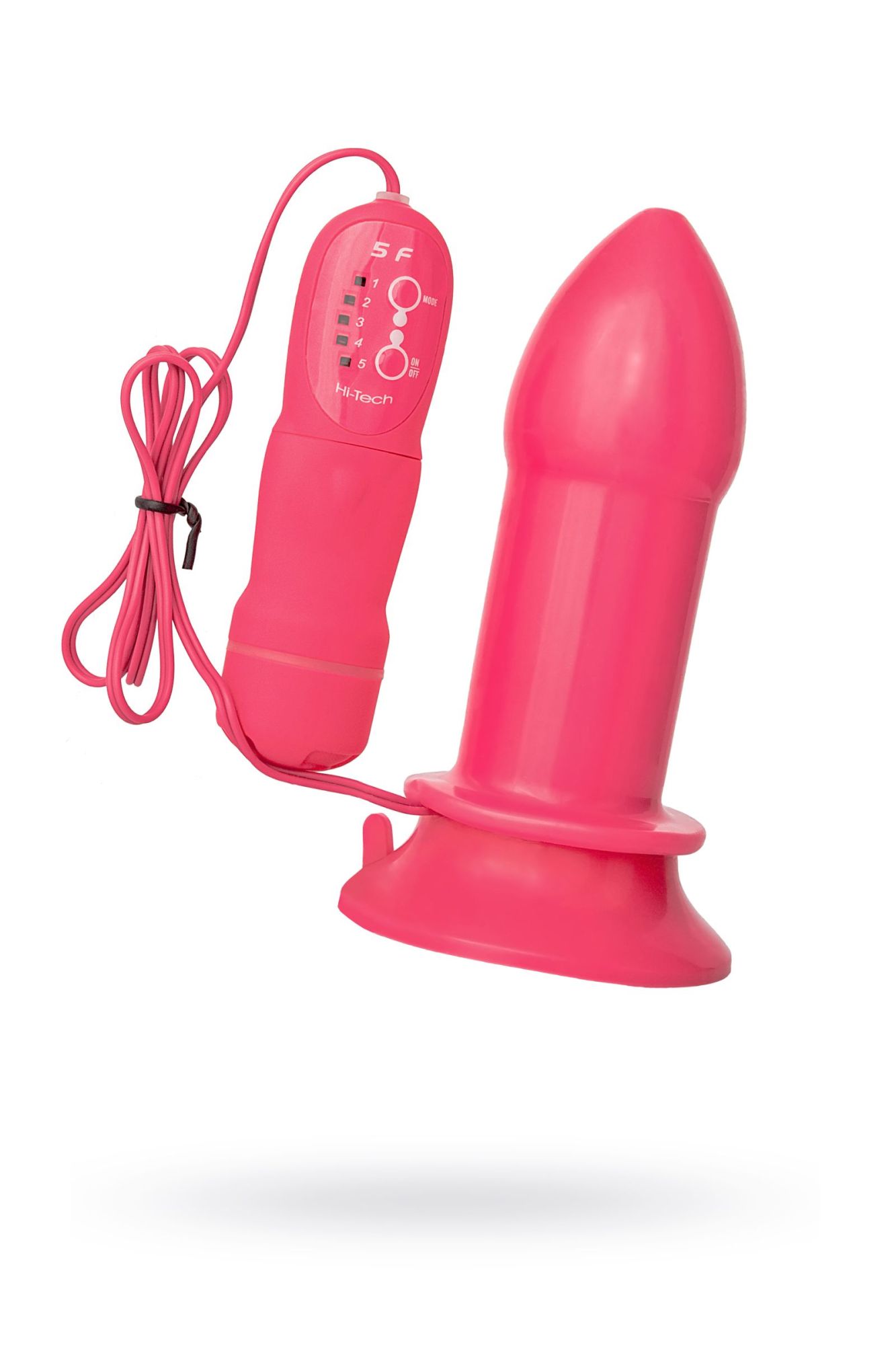 анальная втулка toyfa popo pleasure, tpr, розовая, 13 см в Перми