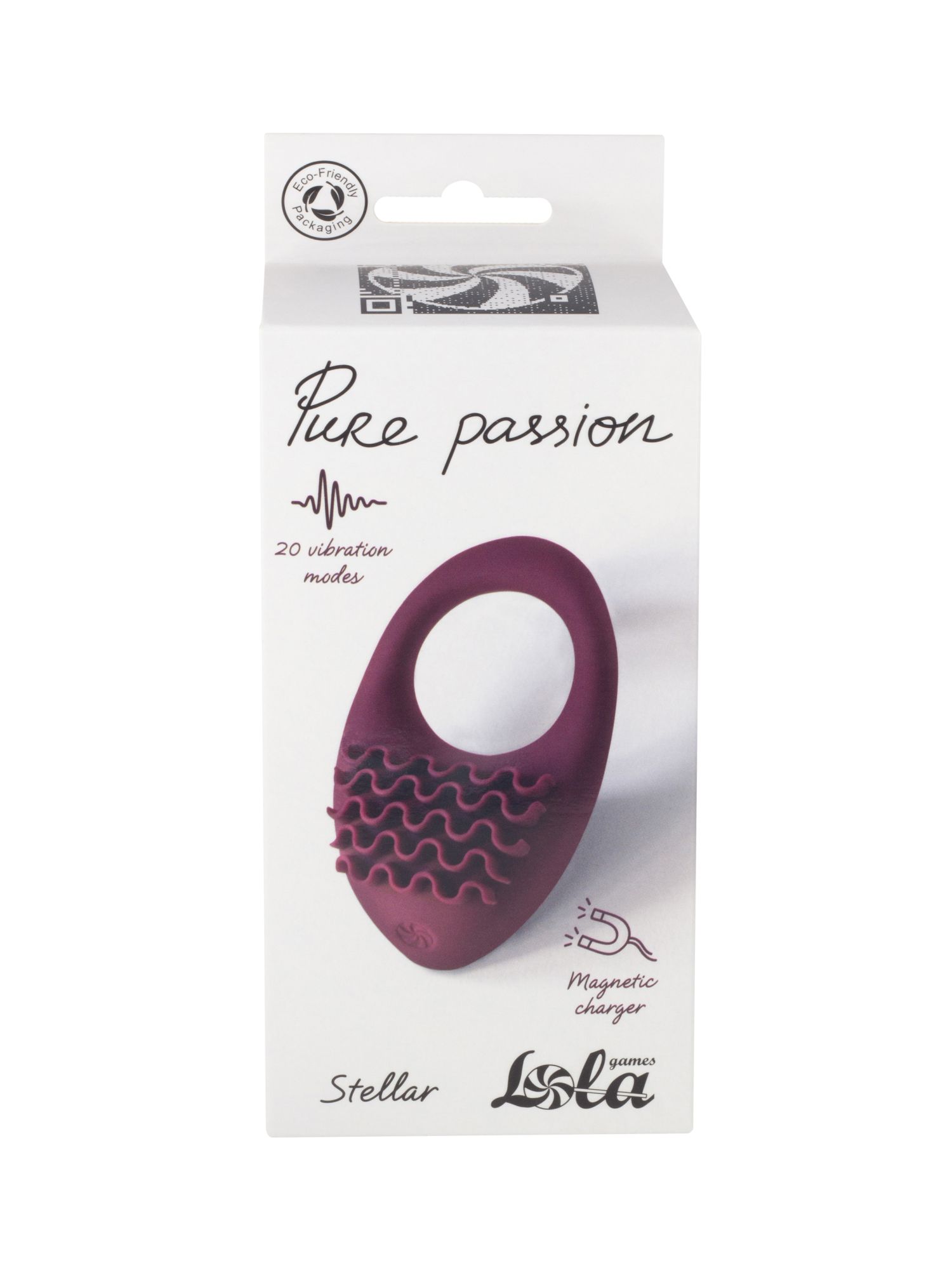 перезаряжаемое эрекционное виброкольцо pure passion stellar wine red 1501-02lola в Перми