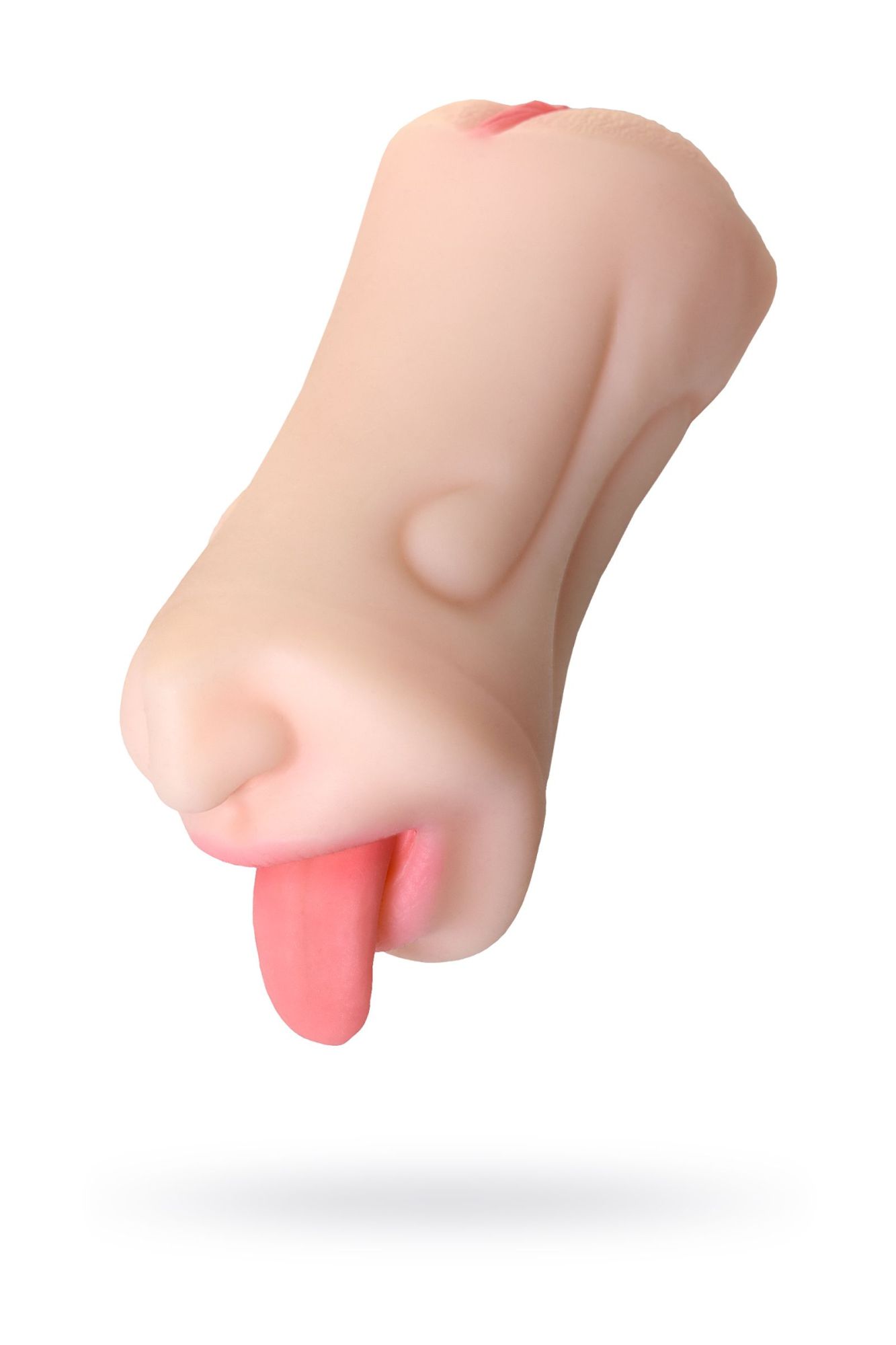 мастурбатор реалистичный toyfa juicy pussy fruity tongue, рот и вагина, tpe, телесный,19 см в Перми