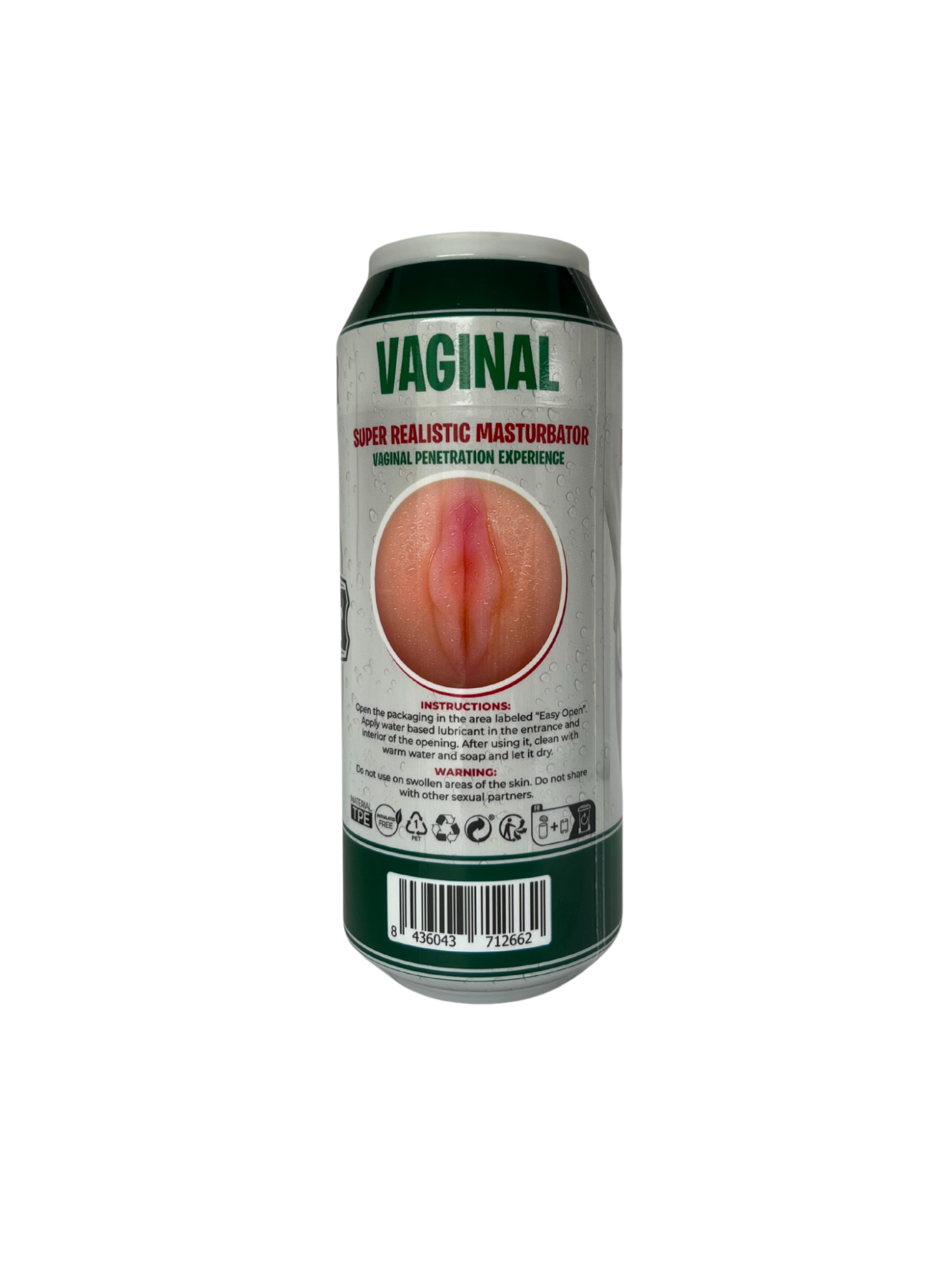 мастурбатор sc. masturbador heineken vagina ii 71266al в Перми