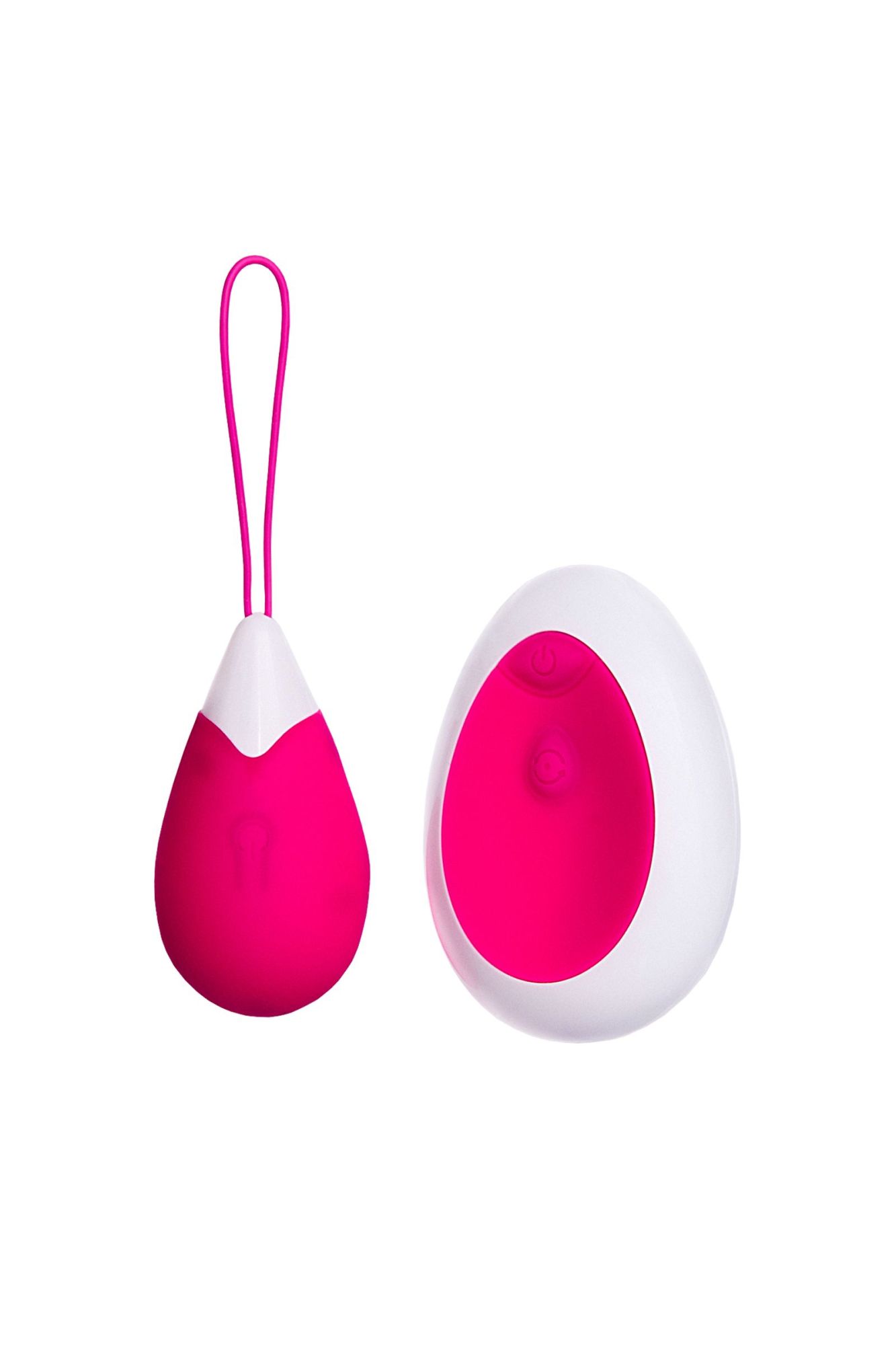 виброяйцо toyfa a-toys eggo с пультом ду, силикон, розовый, 6 см в Перми