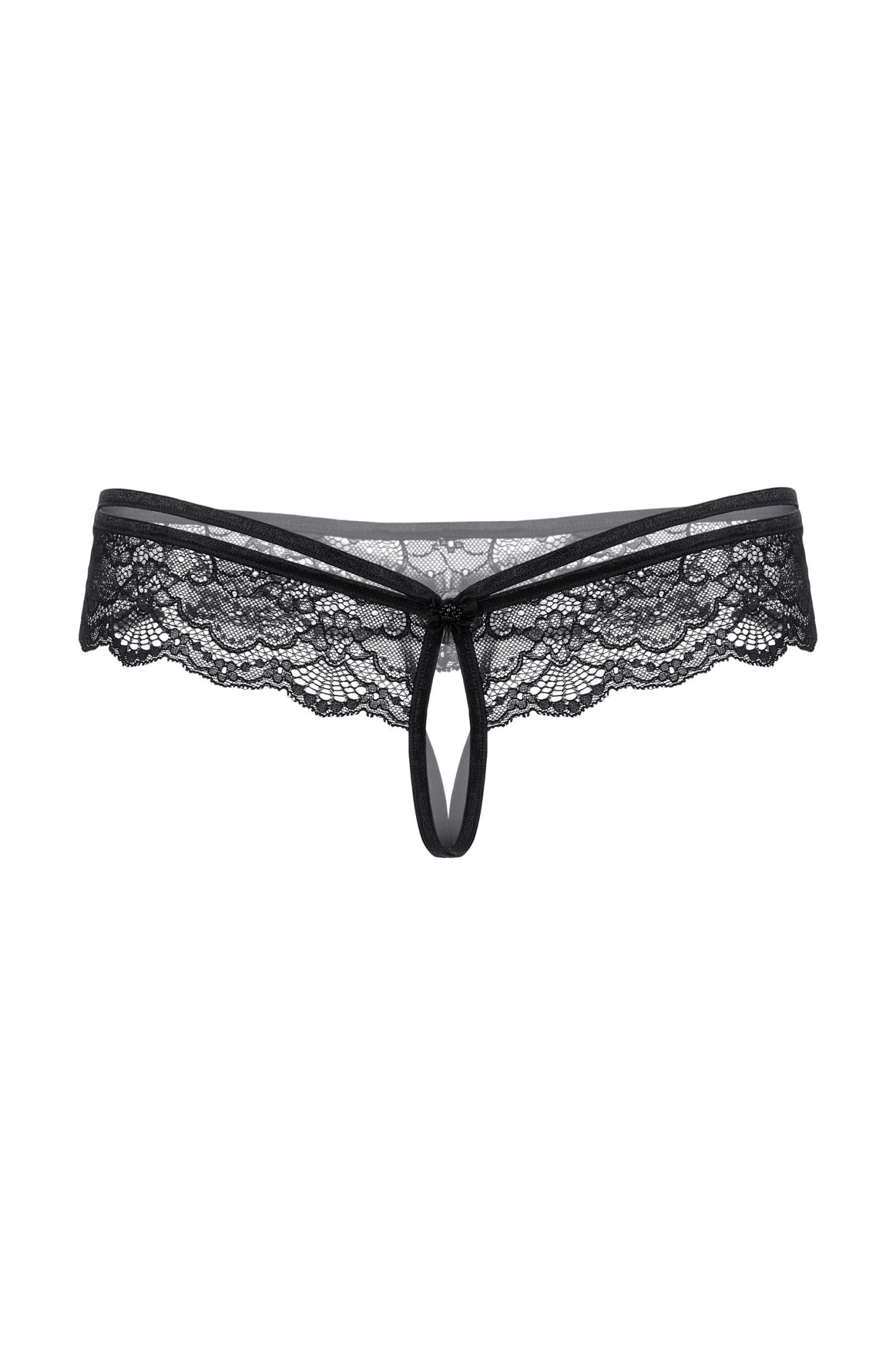 Эротическое стринги кружевные softline collection, черный, m/l в Перми