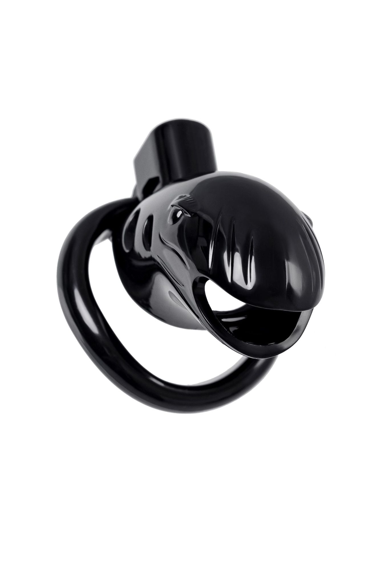 пояс верности мужской black&red by toyfa, abs пластик, черный, 10 см в Перми