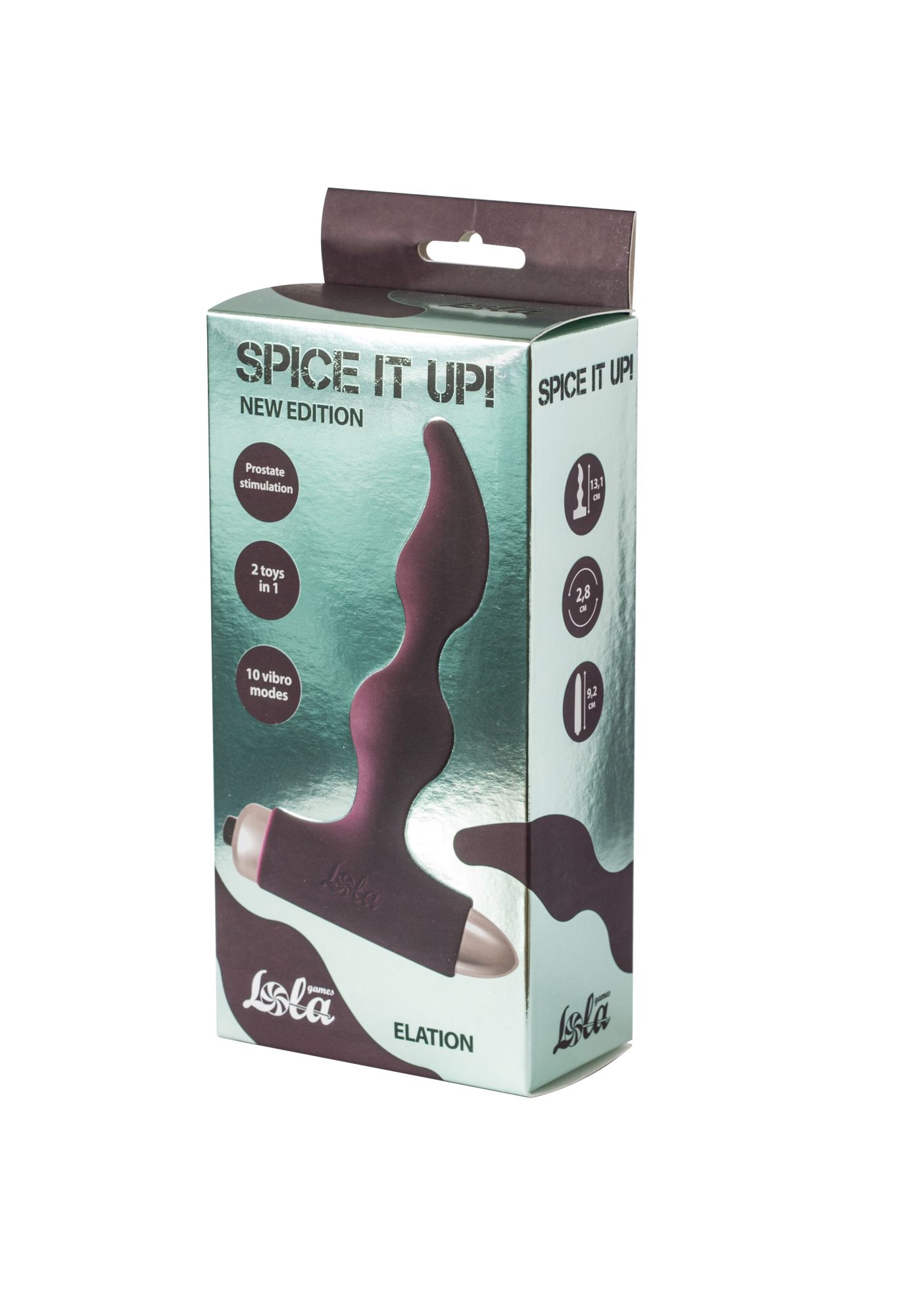 анальная пробка с вибрацией spice it up new edition elation wine red 8018-03lola в Перми