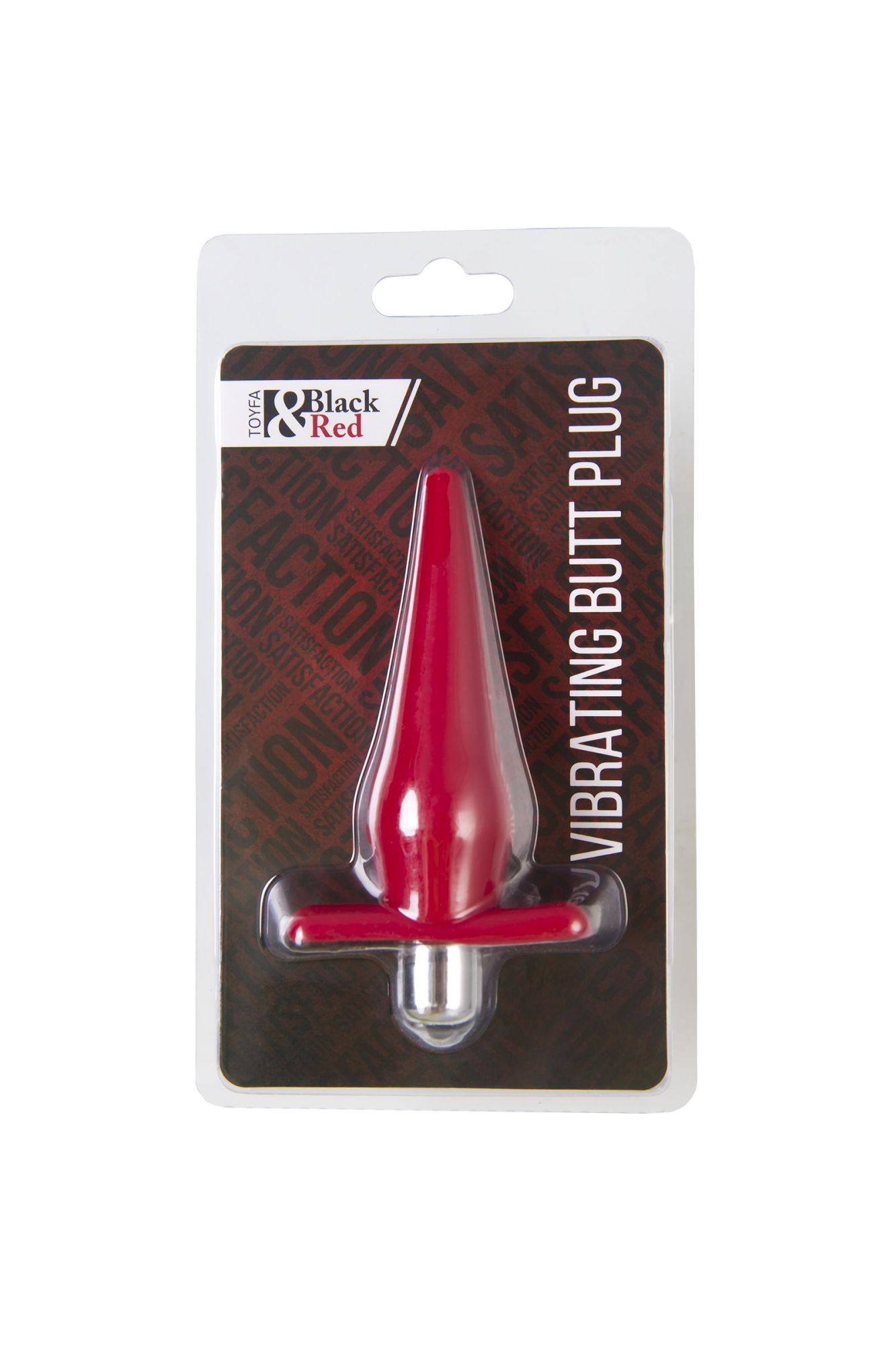 анальная втулка black&red by toyfa, tpe, красный, 12,7 см, ø 3 см в Перми