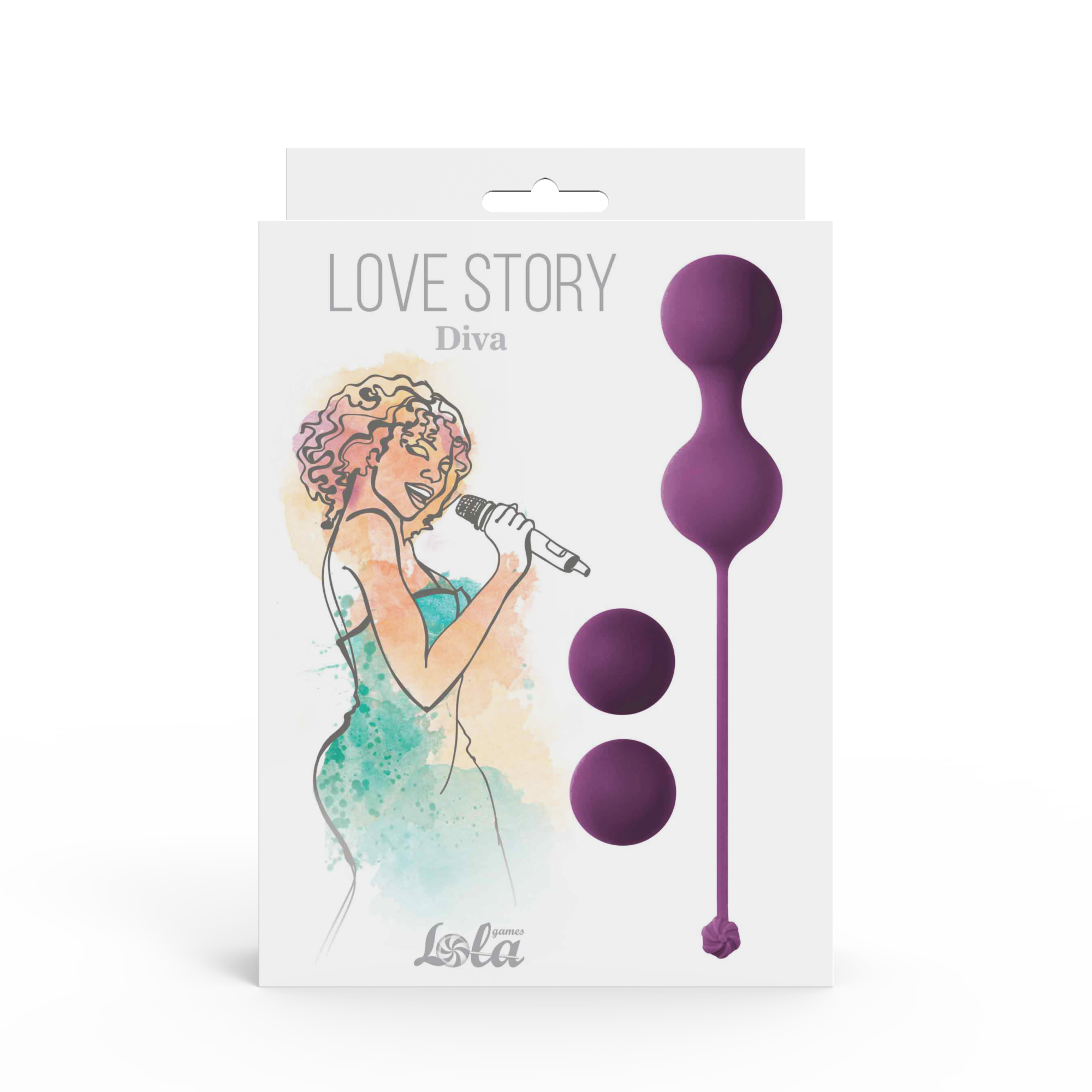 набор вагинальных шариков love story diva lavender sunset 3012-03lola в Перми