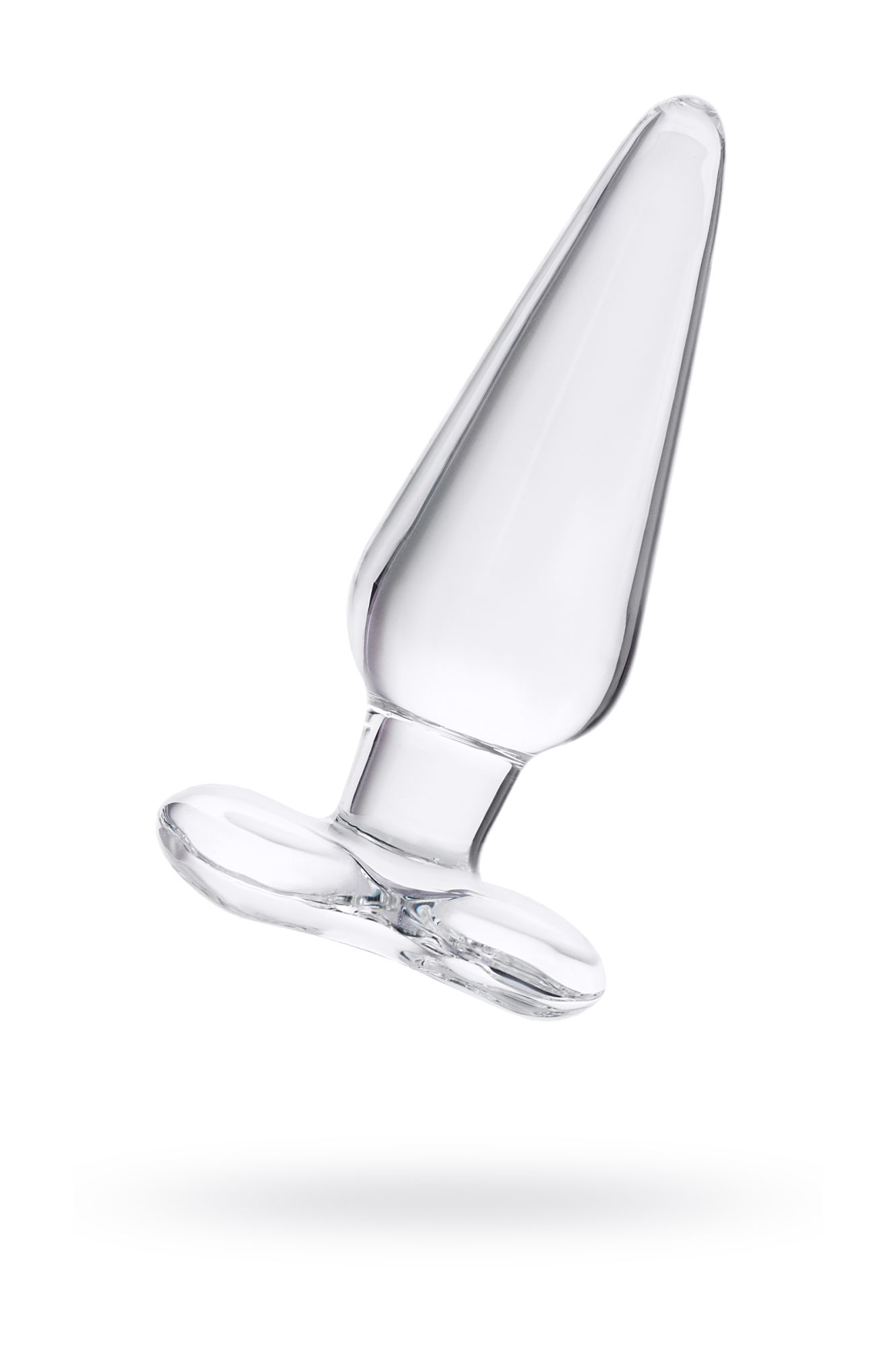 анальная втулка sexus glass, стекло, прозрачная, 11,5 см, ø 3,5 см в Перми