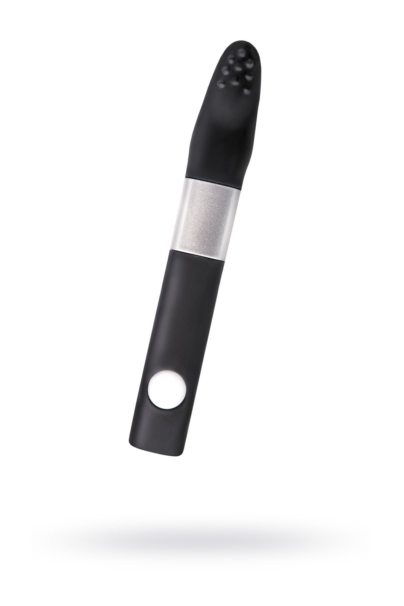 вибратор клиторальный qvibry 8gb usb памяти, силикон, черный, 12 см в Перми
