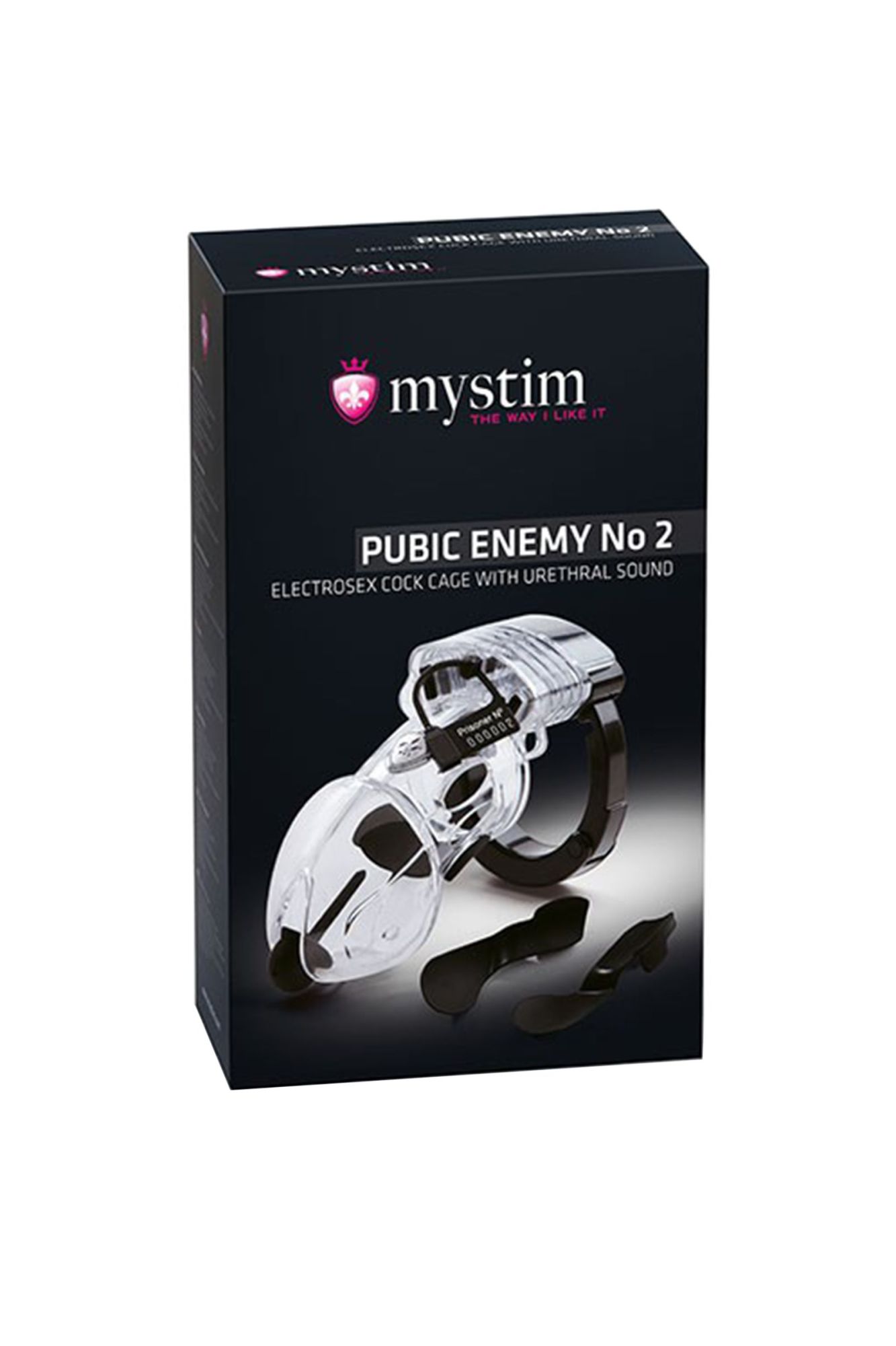электростимулятор mystim pubic enemy,abs  пластик, прозрачный, 8,2 см в Перми