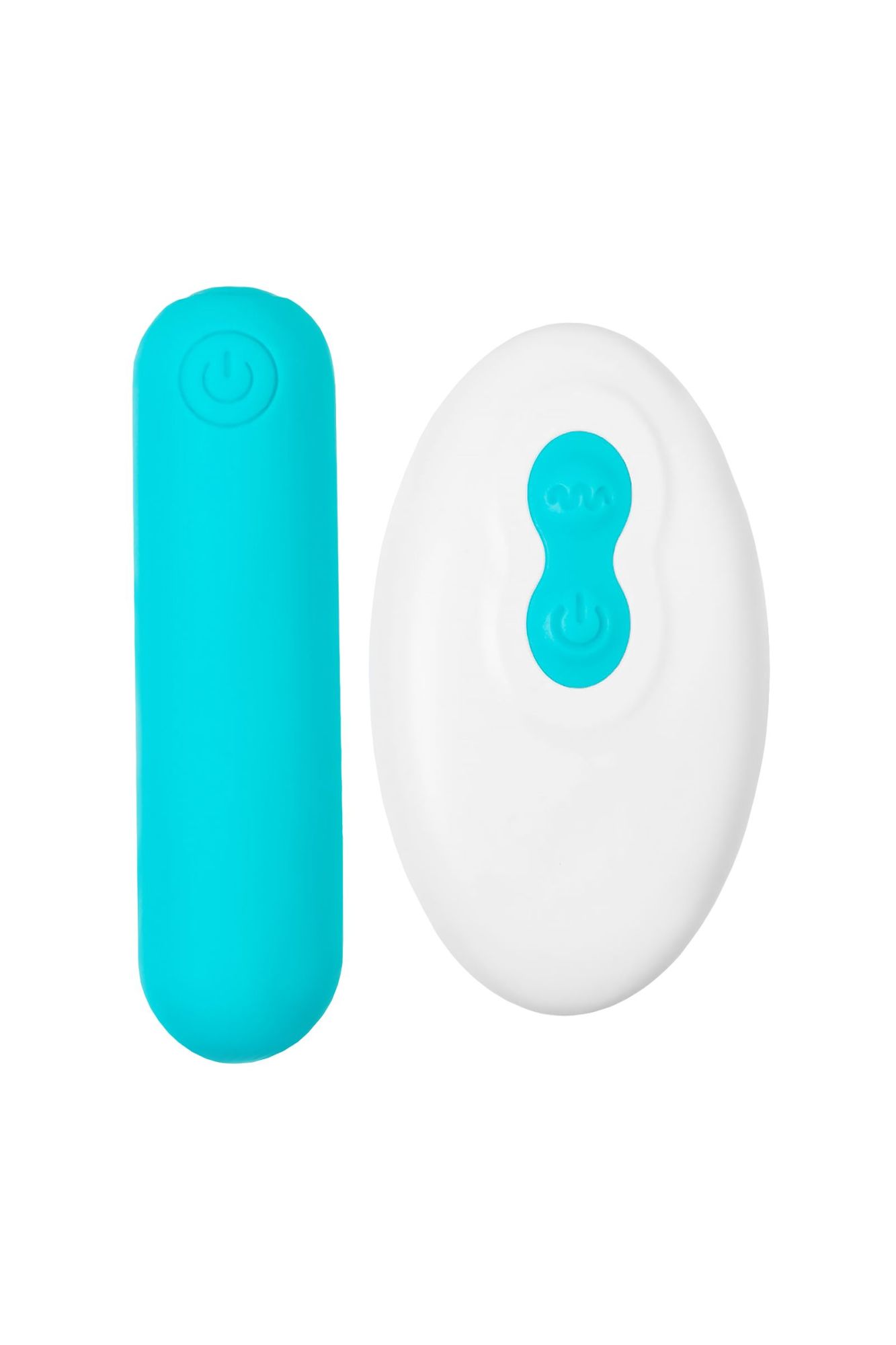 вибропуля a-toys tnim, силикон, голубой, 6,5 см в Перми