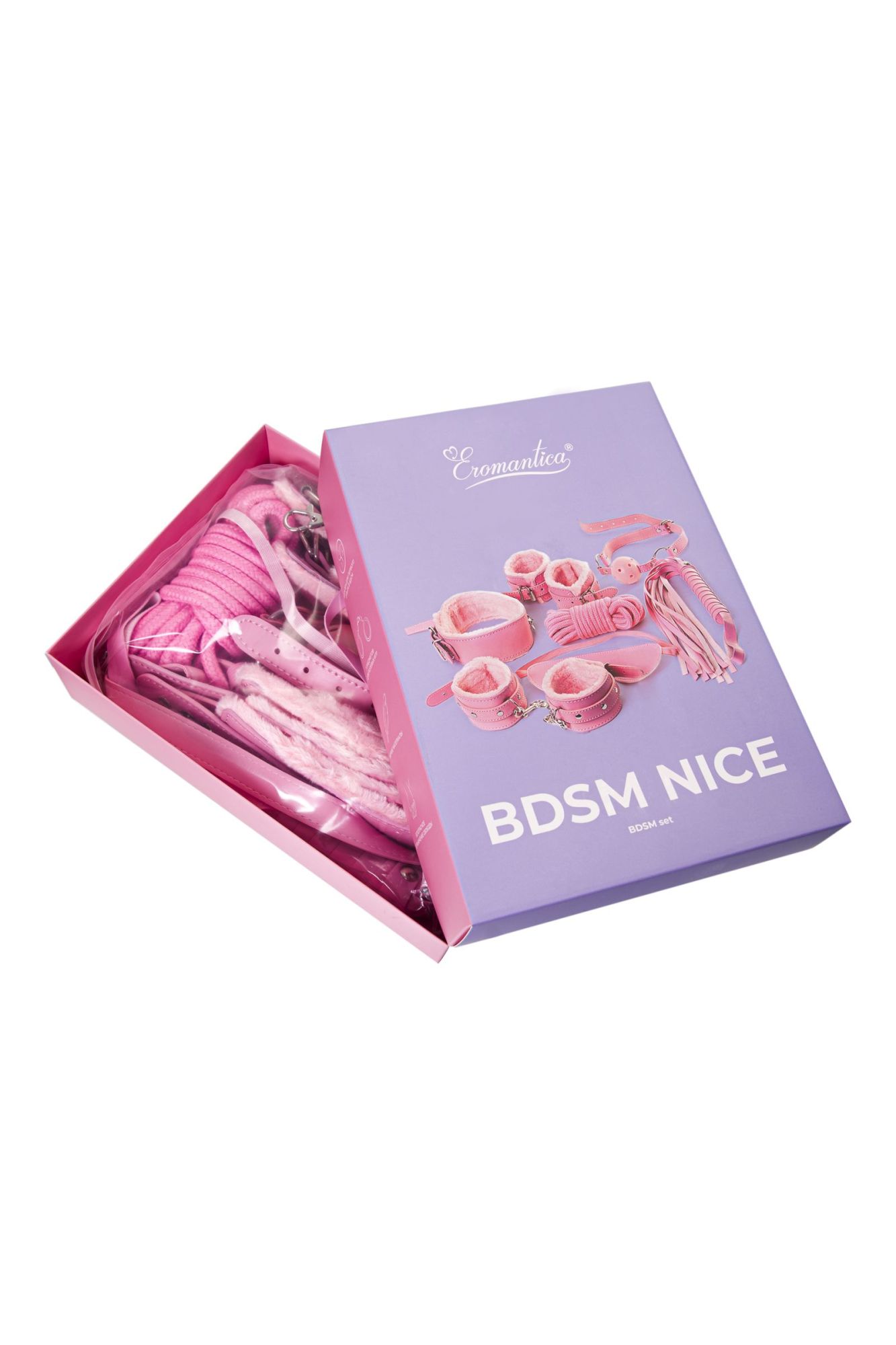 набор для ролевых игр eromantica bdsm nice, розовый в Перми