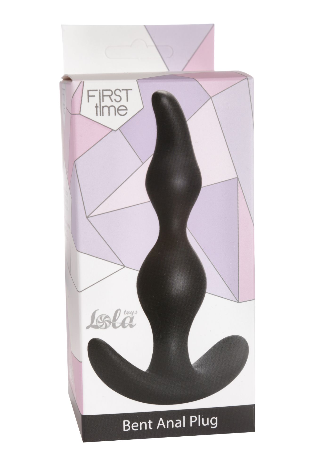 анальная пробка bent anal plug black 5002-03lola в Перми