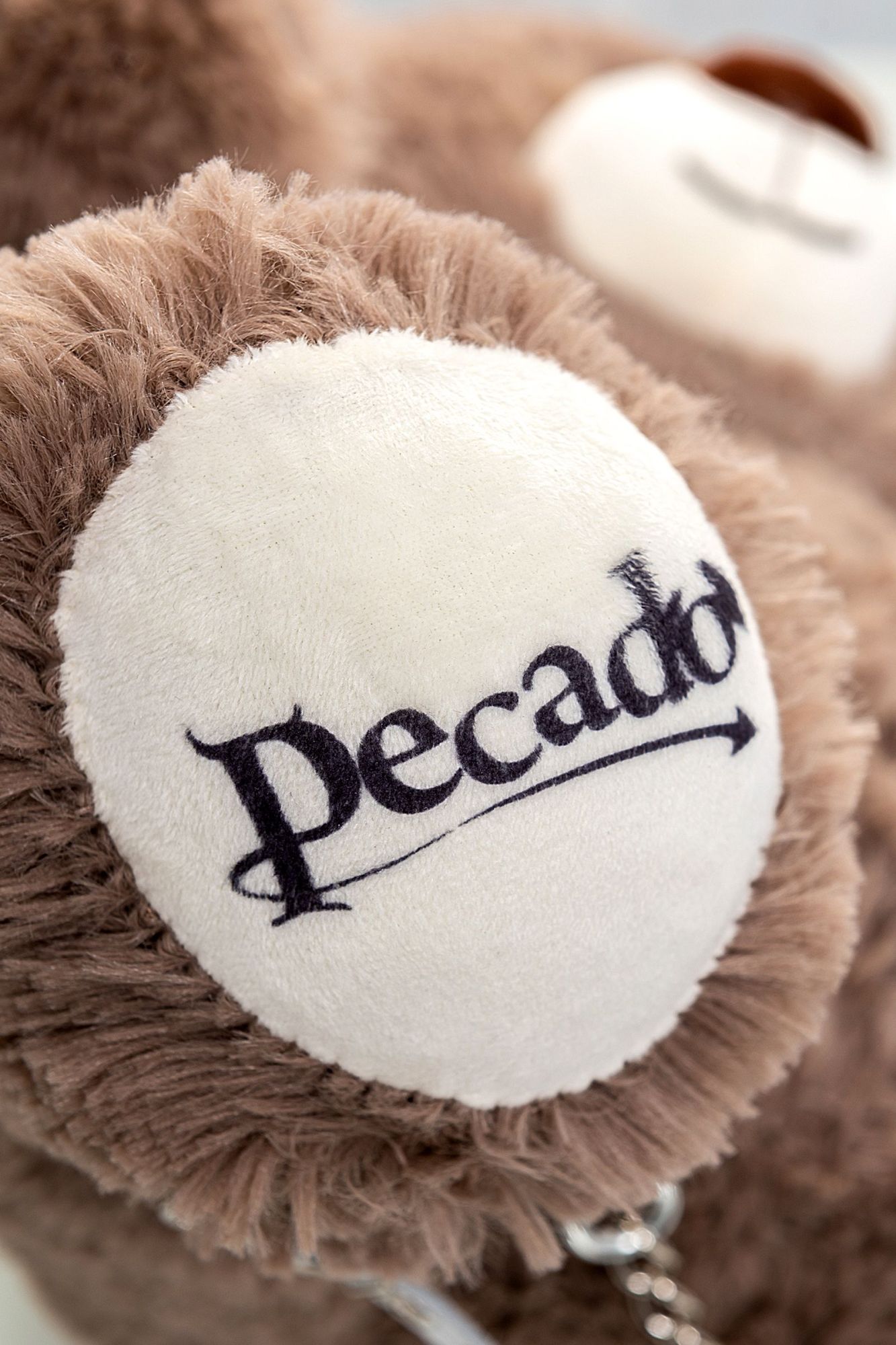 бондажный набор pecado bdsm, «медведь бурый», оковы, наручники, натуральная кожа, белый в Перми
