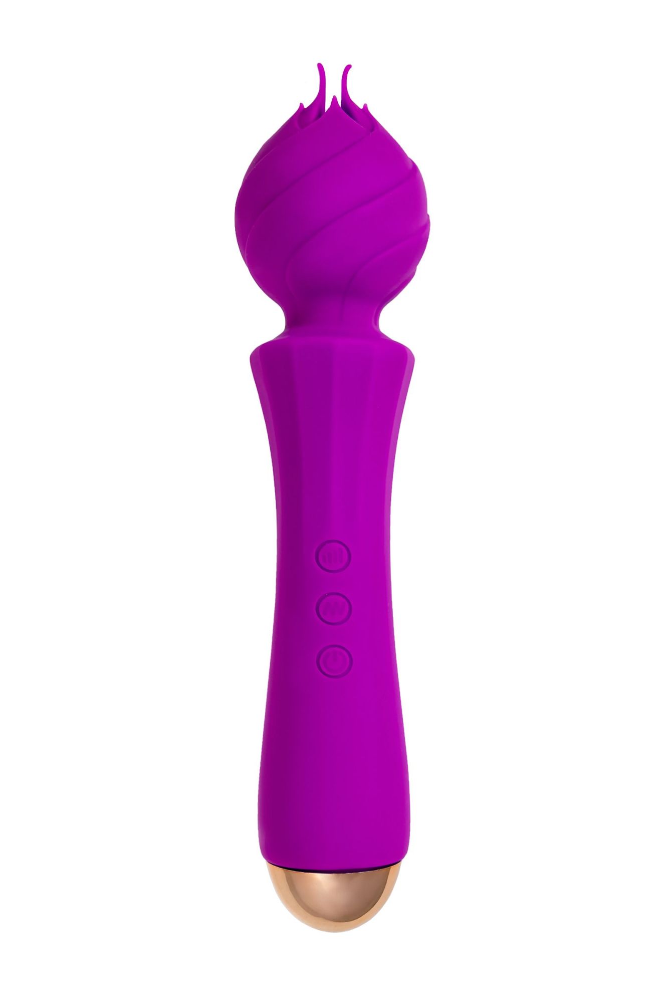 вибратор flovetta by toyfa hyacinth, силикон, фиолетовый, 21,5 см в Перми