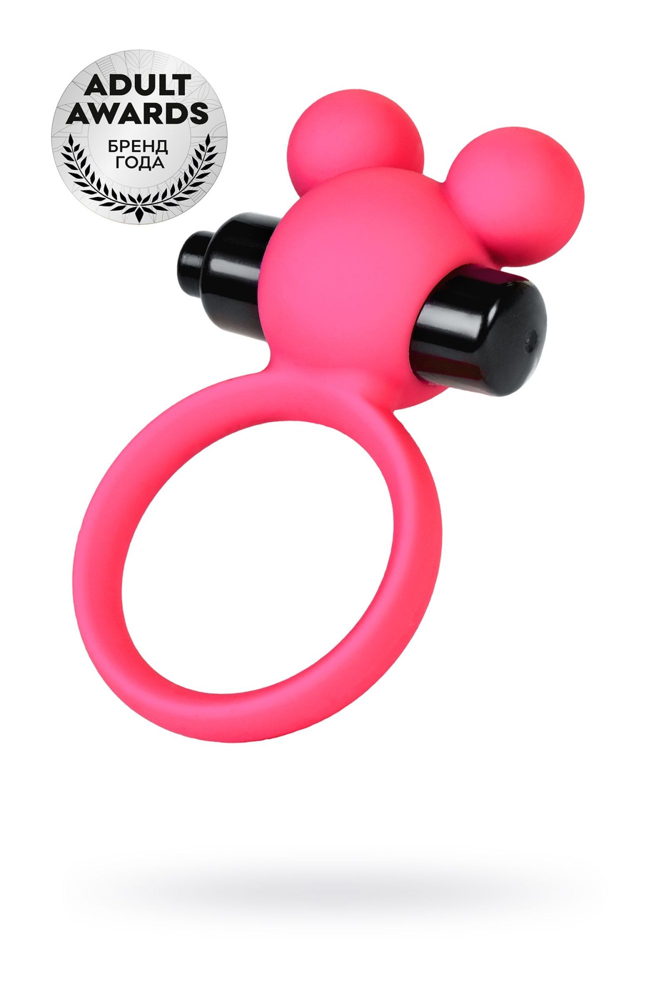 виброкольцо на пенис a-toys by toyfa pikle, силикон, розовое, 6,9 см, ø 3,1 см в Перми