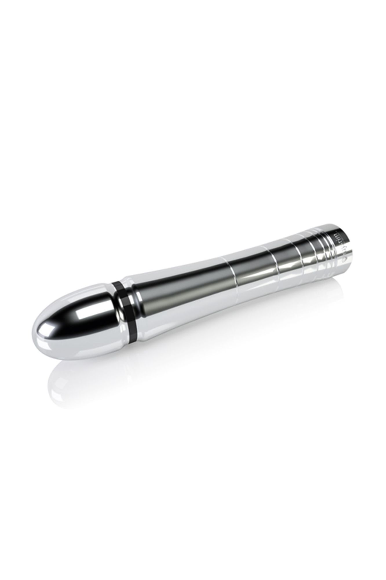 фаллоимитатор mystim glossy glen, электростимуляция, хирургическая сталь, серебряный, 14 см в Перми