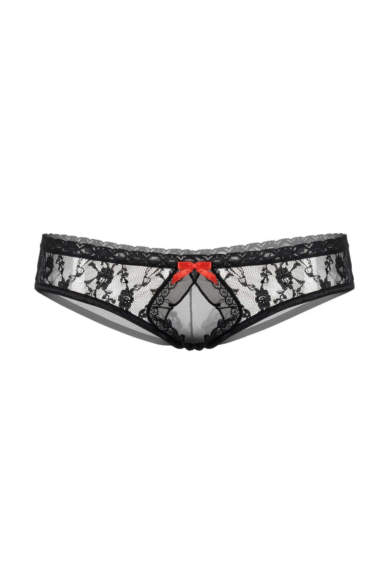 Эротическое трусики кружевные открытые softline collection, черный, m/l в Перми