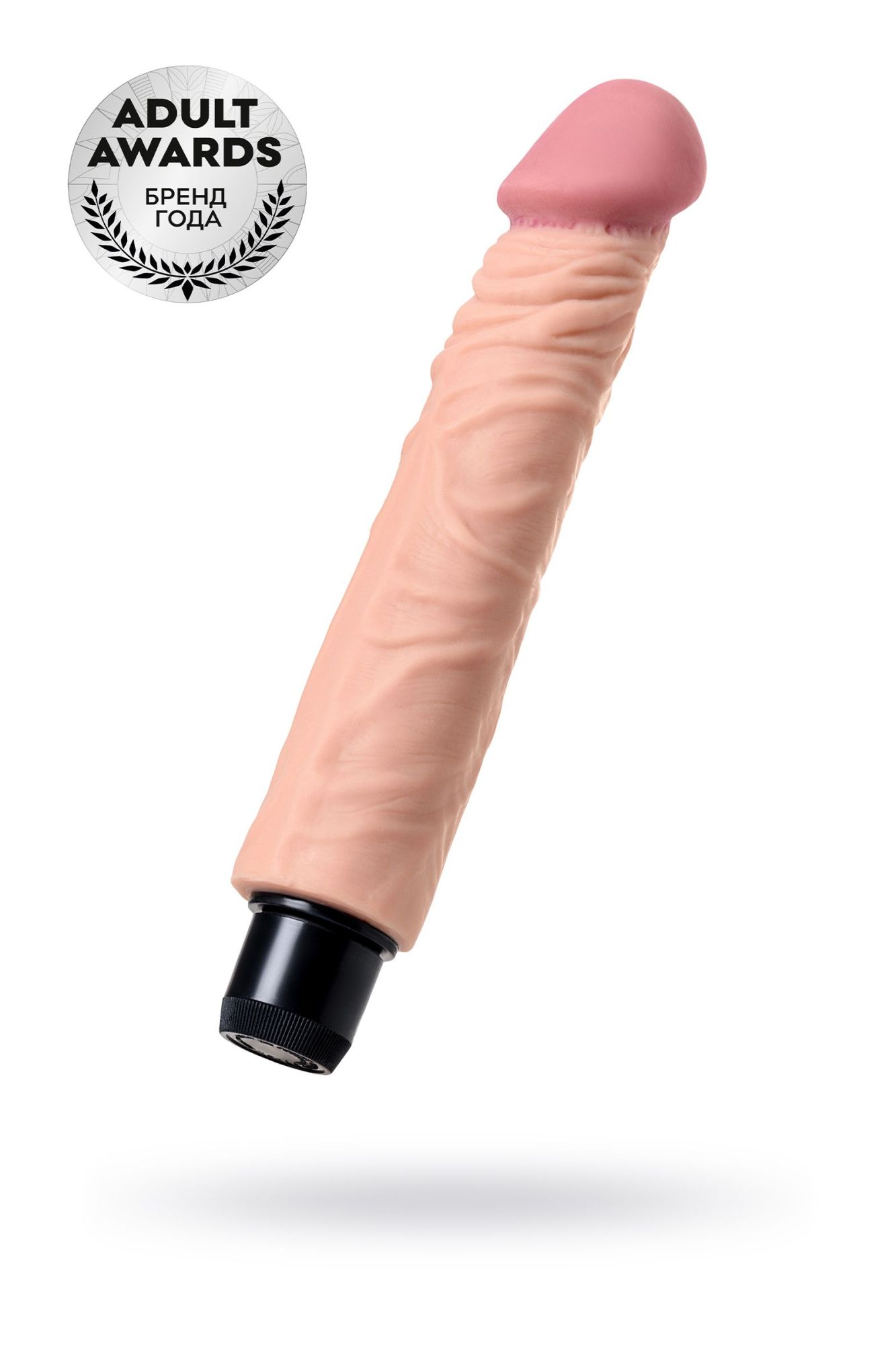 реалистичный вибратор toyfa  a-toys rican, tpe, телесный, 22,5 см в Перми