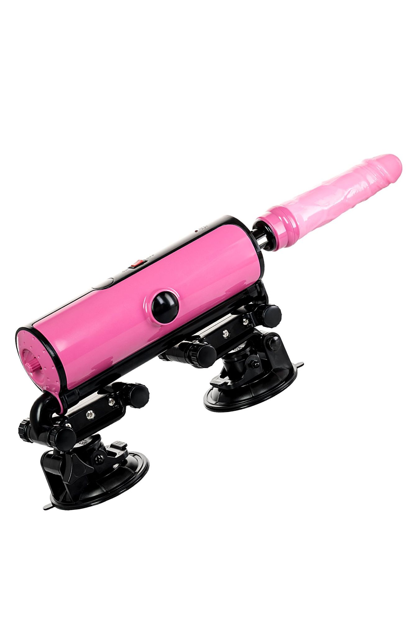 секс-машина motorlovers by toyfa pink-punk, abs, розовый, 36 см в Перми