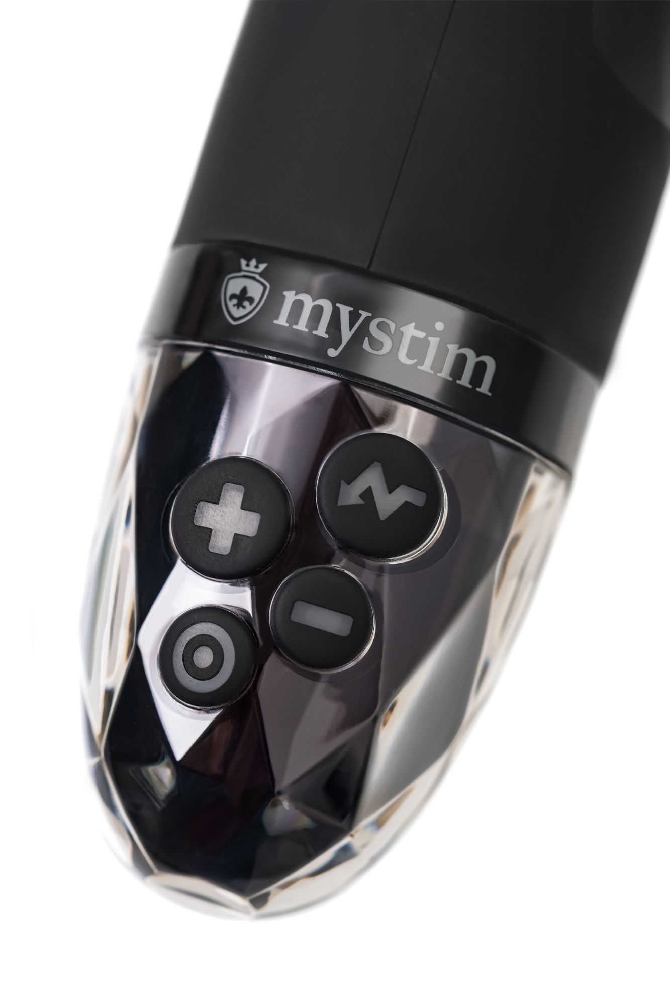 вибратор mystim sleak freak с электростимуляцией,силикон, черный, 14,5 см в Перми