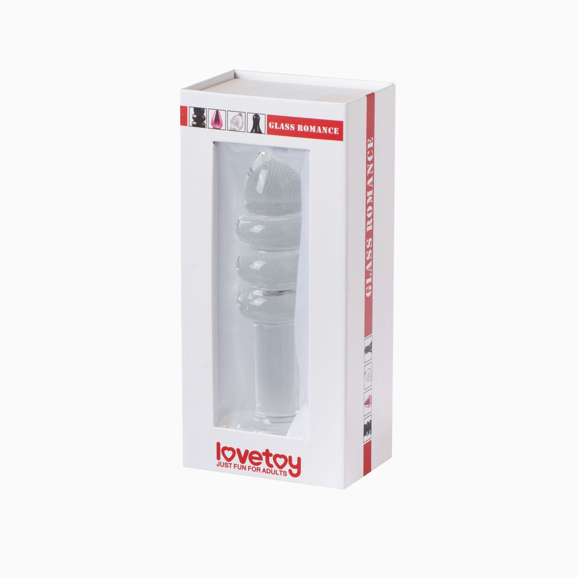 анальная пробка lovetoy, прозрачная в Перми