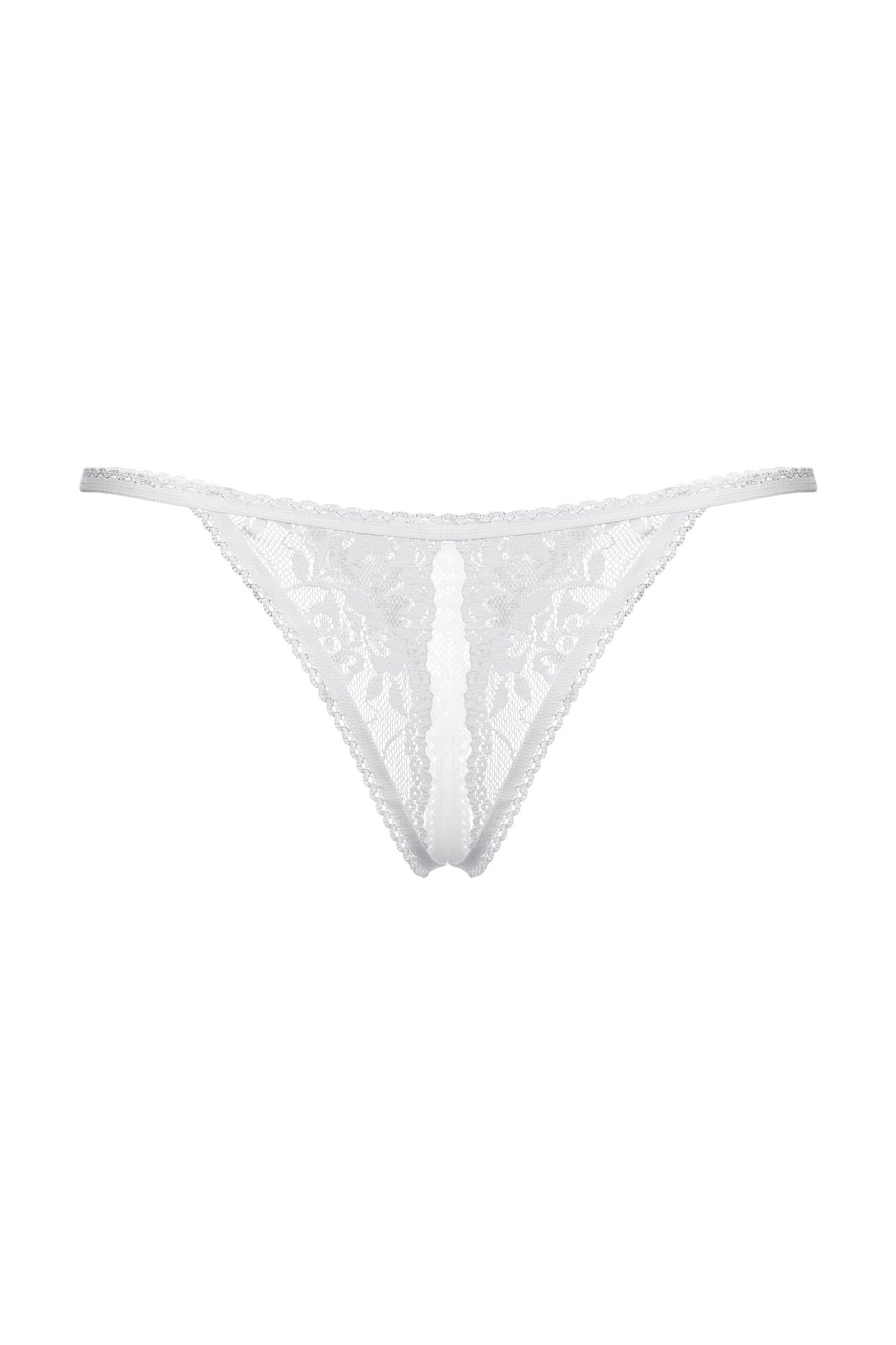Эротическое стринги открытые softline collection, белый, s/l в Перми