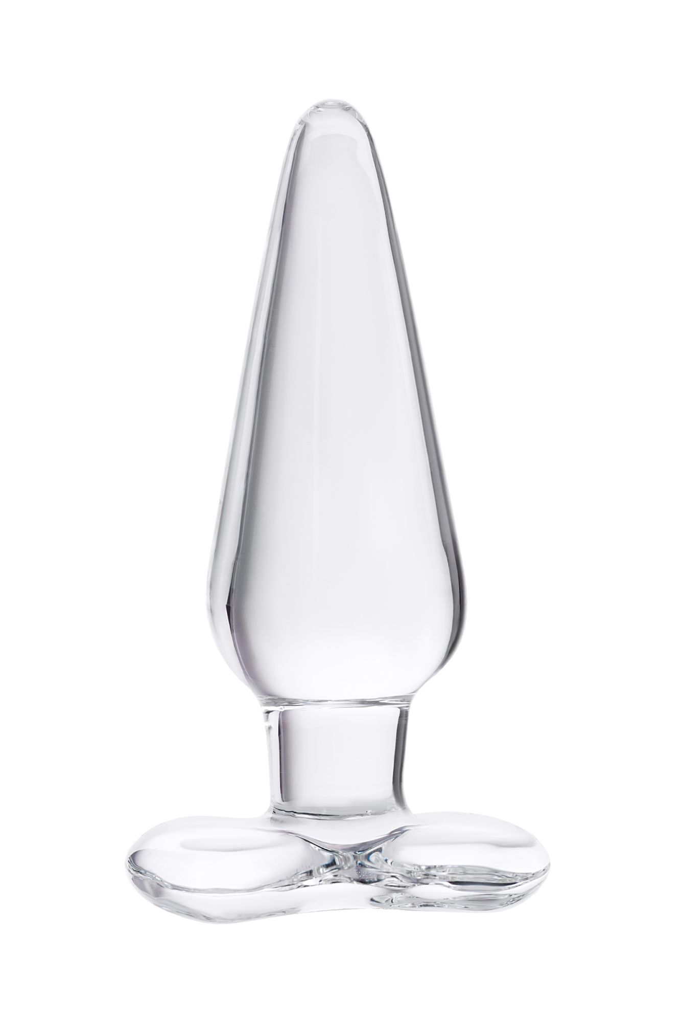 анальная втулка sexus glass, стекло, прозрачная, 11,5 см, ø 3,5 см в Перми
