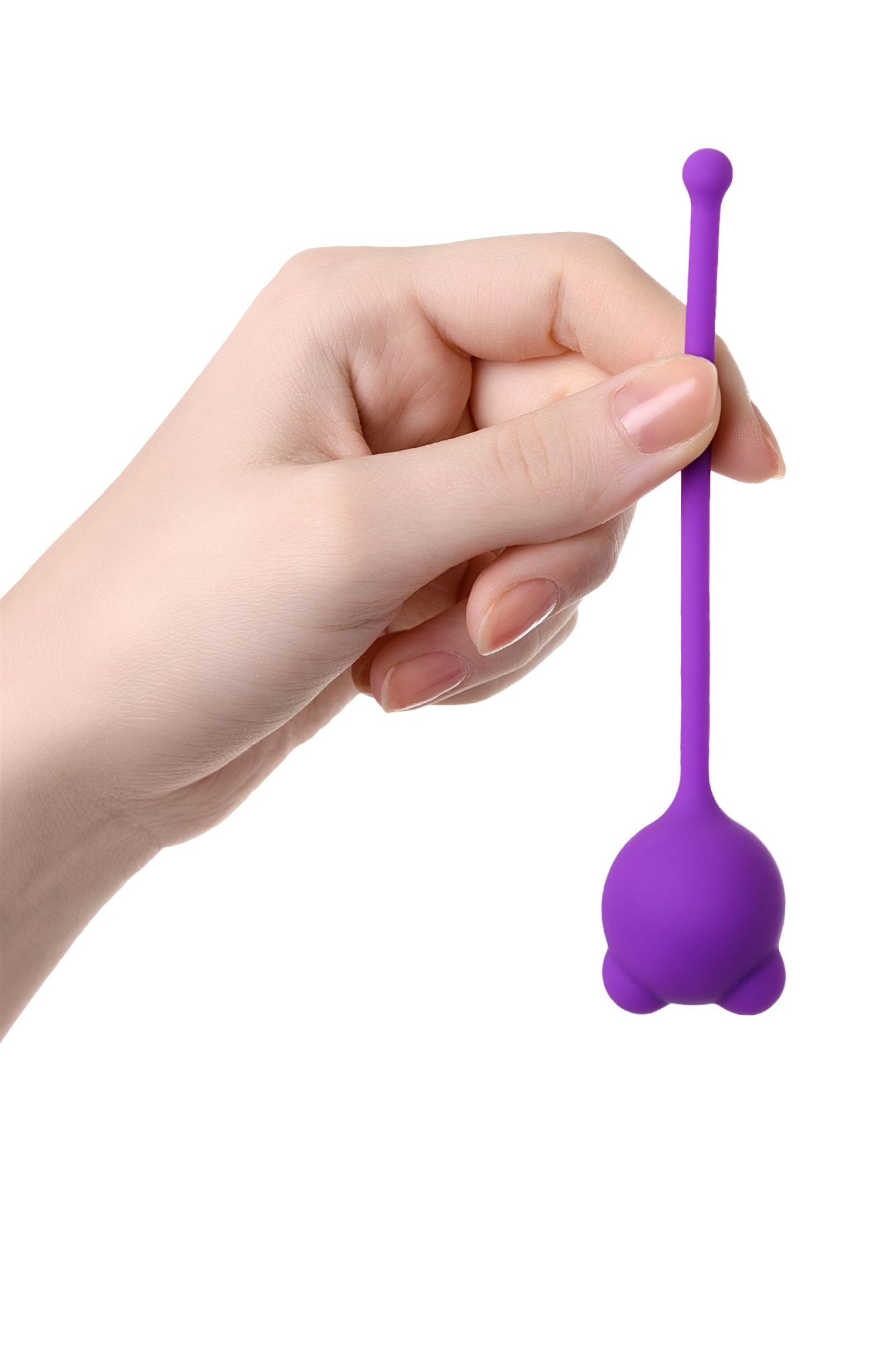 вагинальный шарик a-toys by toyfa tigo, силикон, фиолетовый, 12,4 см, ø 2,7 см в Перми