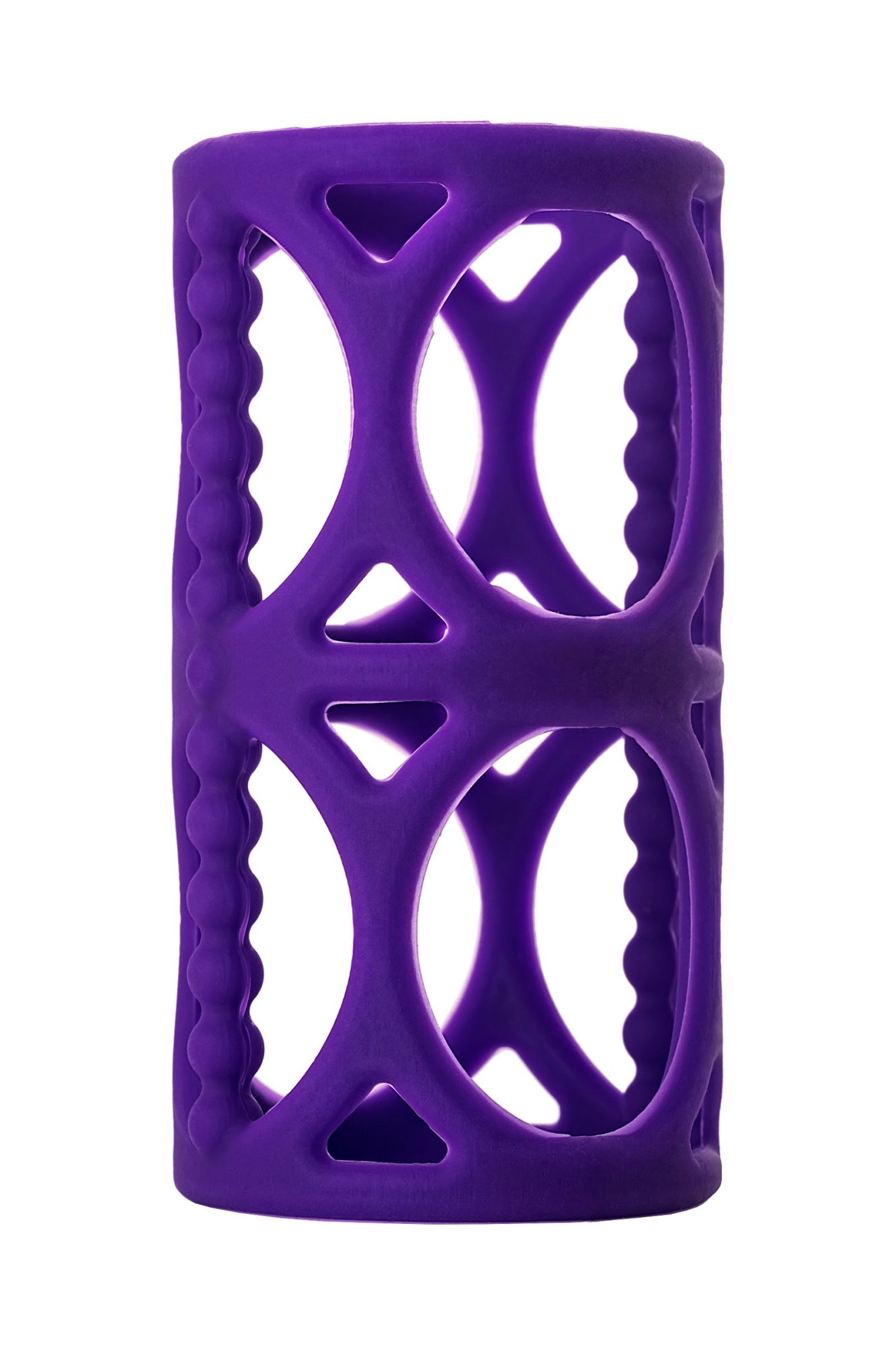 насадка на пенис toyfa a-toys, силикон, фиолетовый, 7,5 см в Перми