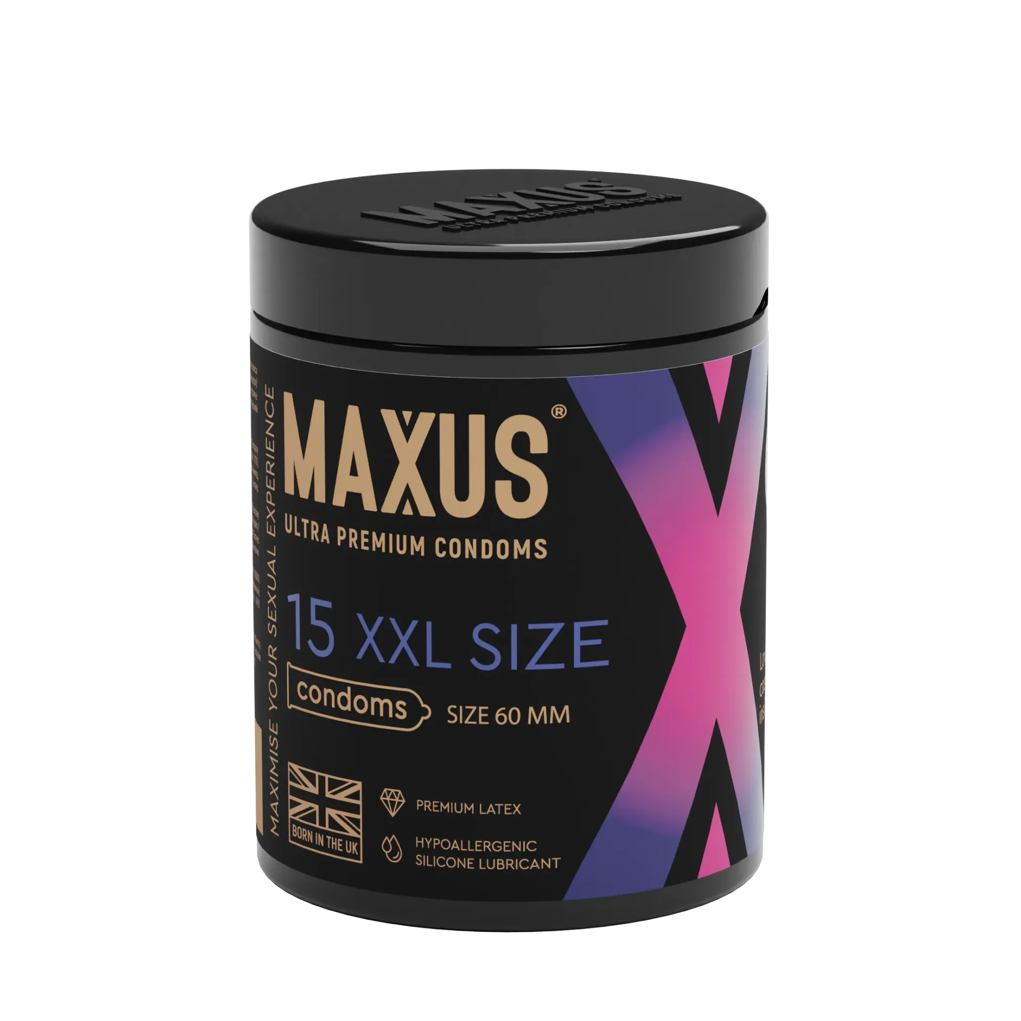 Презервативы MAXUS XXL 15шт. гладкие, увеличенные в Перми