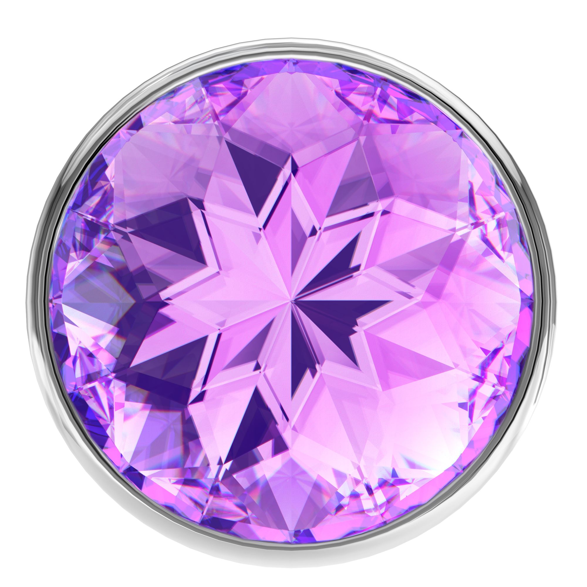 большая анальная пробка diamond purple sparkle xl 4028-01lola в Перми
