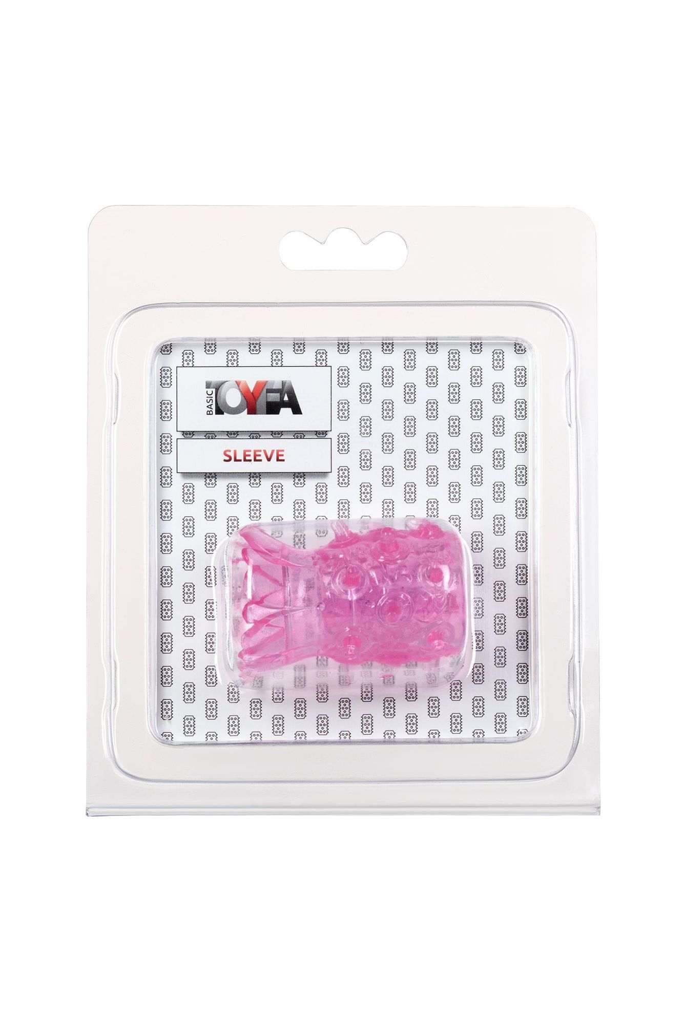 насадка рельефная toyfa, tpe, розовый, 5 см в Перми