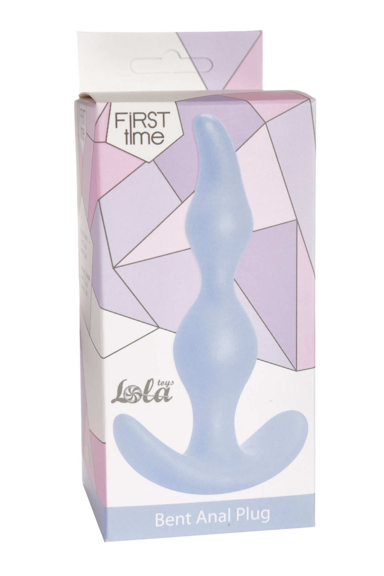 анальная пробка bent anal plug blue 5002-02lola в Перми
