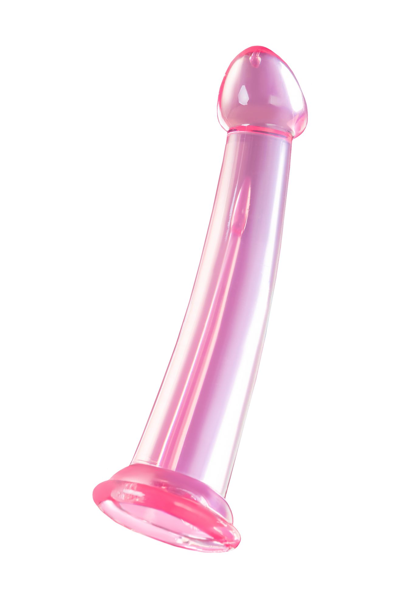 нереалистичный фаллоимитатор jelly dildo xl toyfa basic, tpe, розовый, 22 см в Перми
