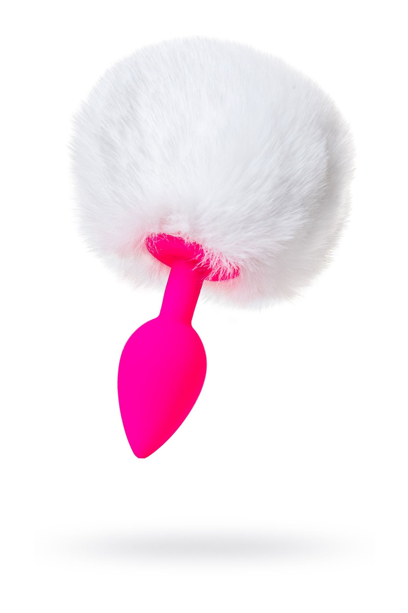 анальная втулка с хвостом todo by toyfa sweet bunny, силикон, розовая, 13 см, ø 2,8 см, 43 г в Перми