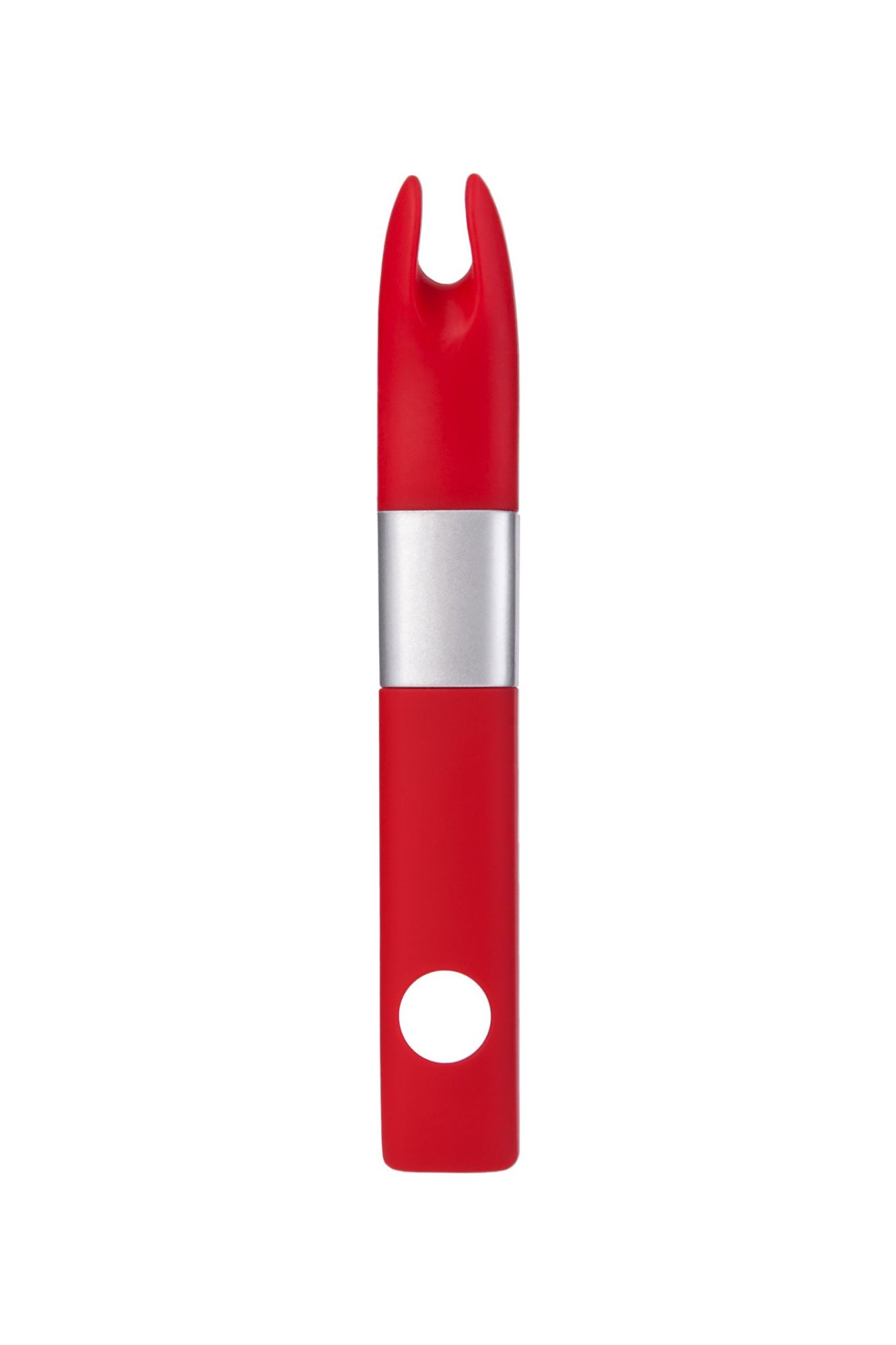 вибратор клиторальный qvibry 4gb usb памяти, силикон, красный, 12 см в Перми